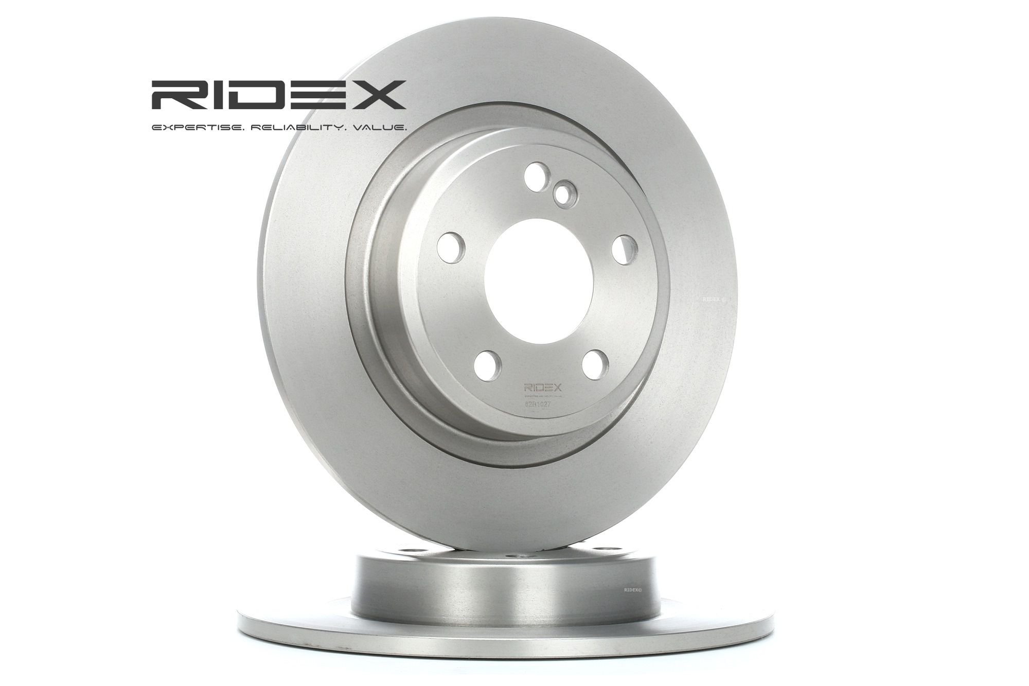 RIDEX Disques De Frein 82B1027 Frein à Disque,Disque de frein MERCEDES-BENZ,CLASE A W176,CLASE B W24