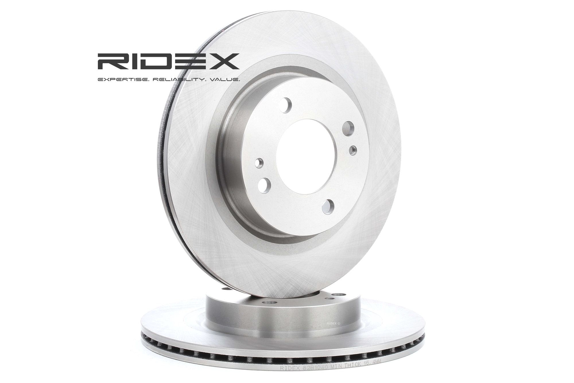 RIDEX Disques De Frein 82B1040 Frein à Disque,Disque de frein MITSUBISHI,MIRAGE Fastback