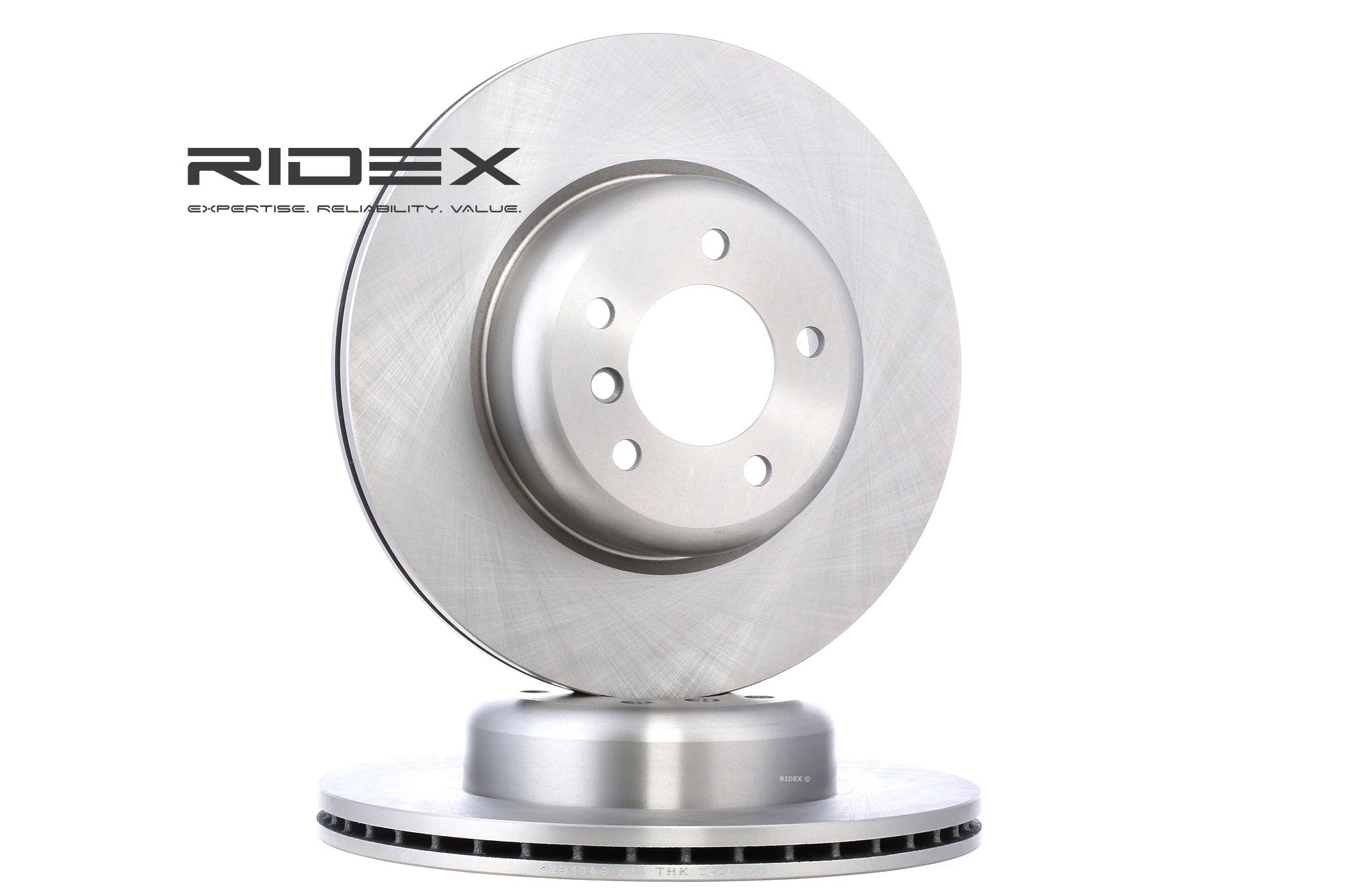 RIDEX Disques De Frein 82B1046 Frein à Disque,Disque de frein BMW,3 E90,1 E87,3 Touring E91,3 Coupé