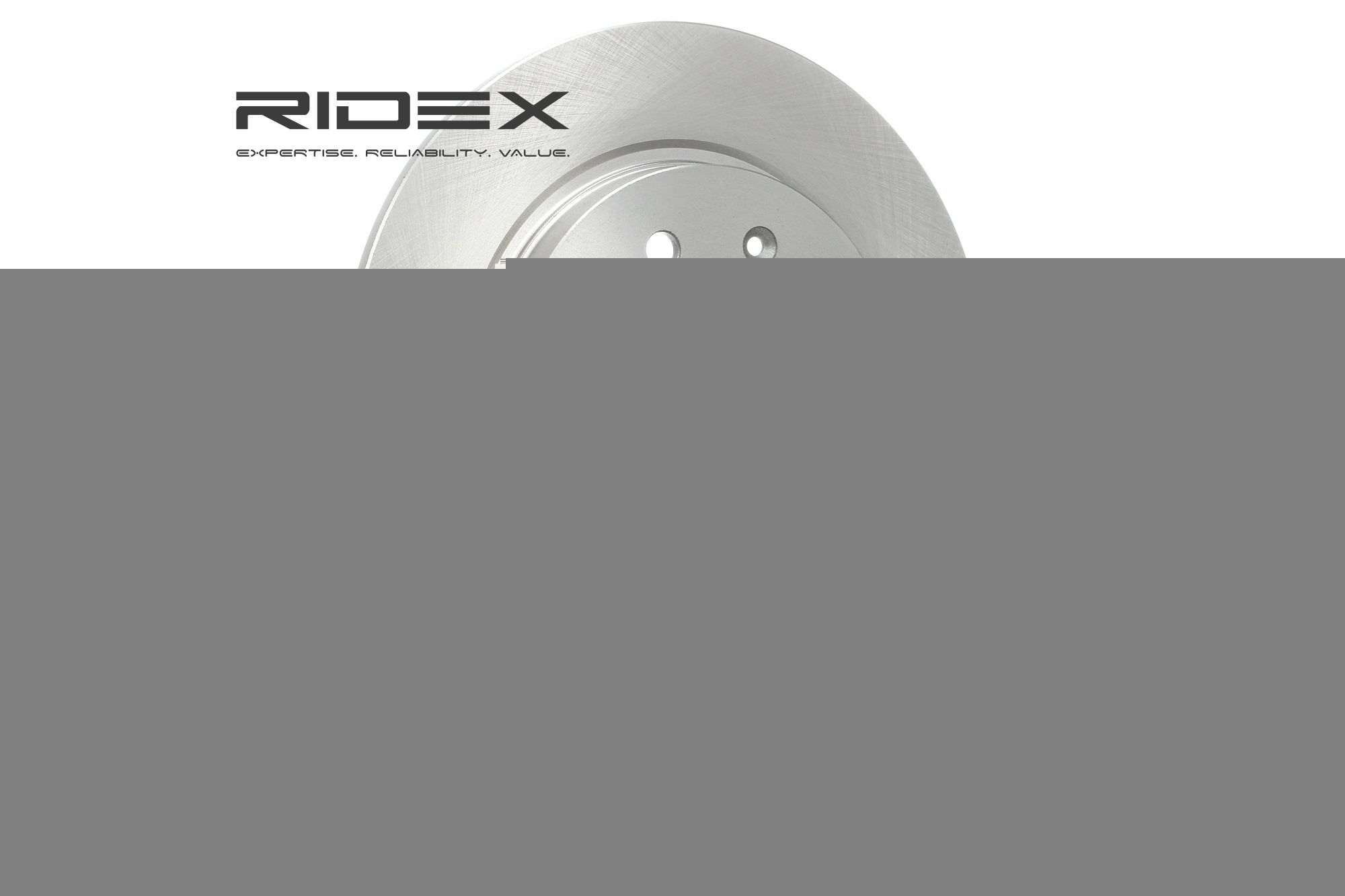 RIDEX Disques De Frein 82B1037 Frein à Disque,Disque de frein JEEP,DODGE,GRAND CHEROKEE IV WK, WK2,D