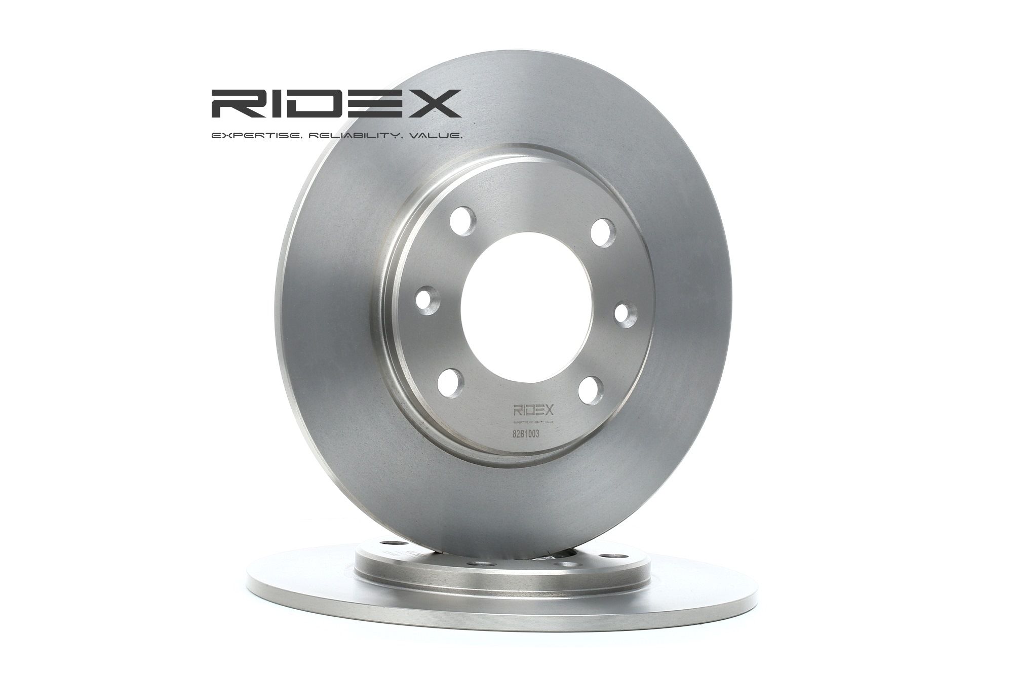 RIDEX Disques De Frein 82B1003 Frein à Disque,Disque de frein PEUGEOT,205 II 20A/C,205 I 741A/C,309