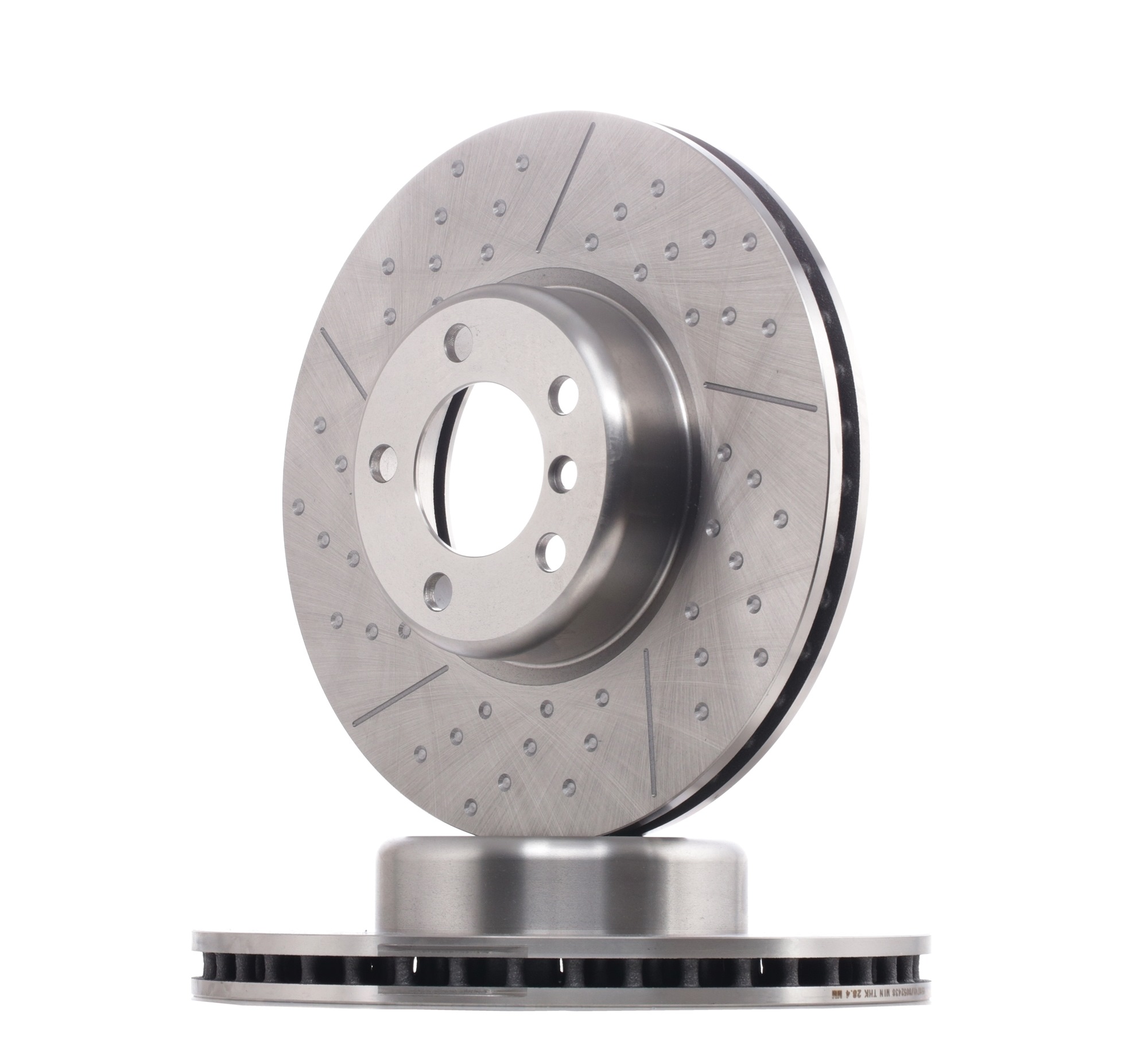 RIDEX Disques De Frein 82B1013 Frein à Disque,Disque de frein BMW,1 E87,1 F20,3 F30, F35, F80,3 Tour