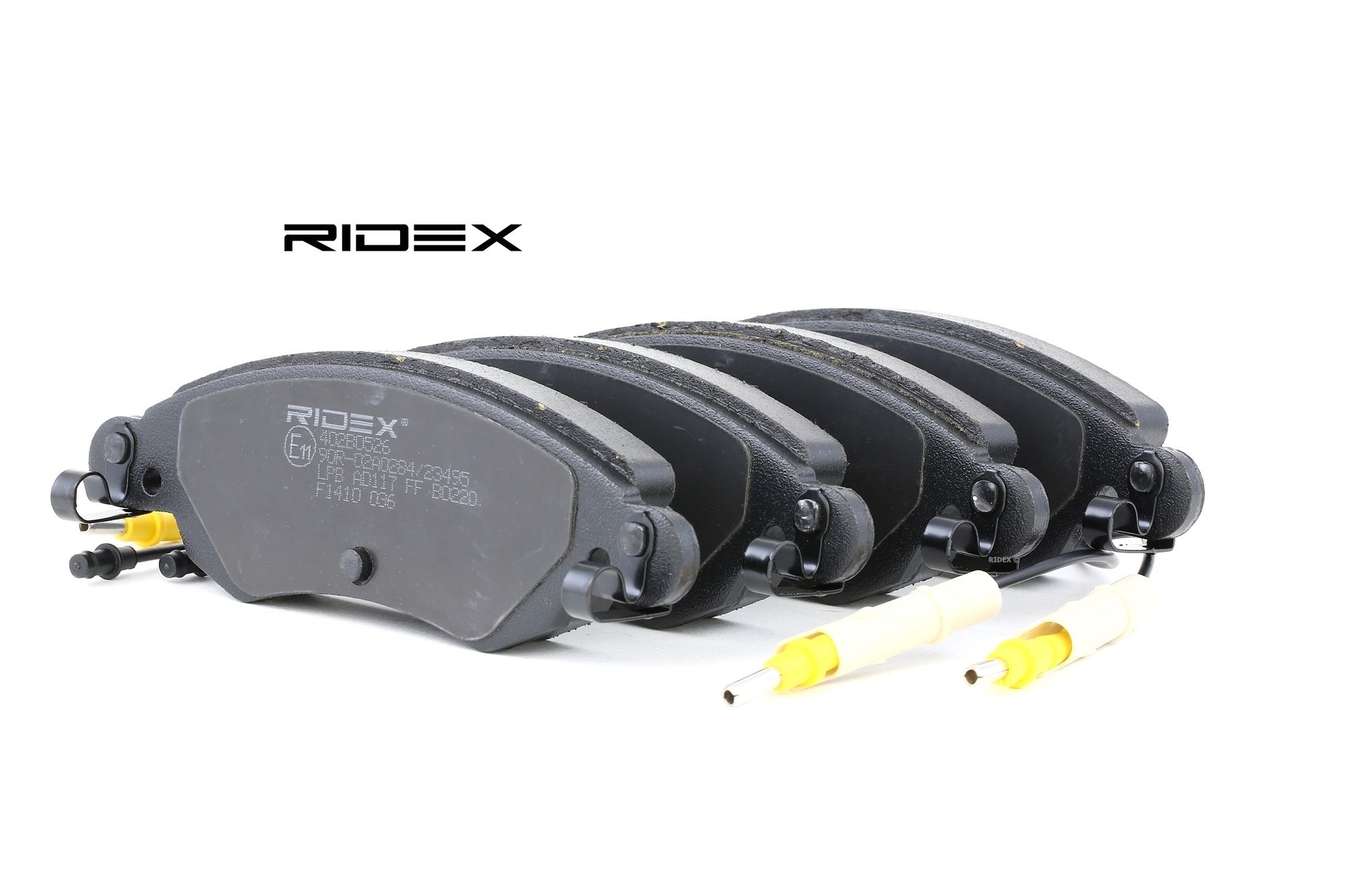 RIDEX Plaquettes De Frein 402B0526 Jeu De Plaquettes De Frein,Jeu de plaquettes de frein, frein à di