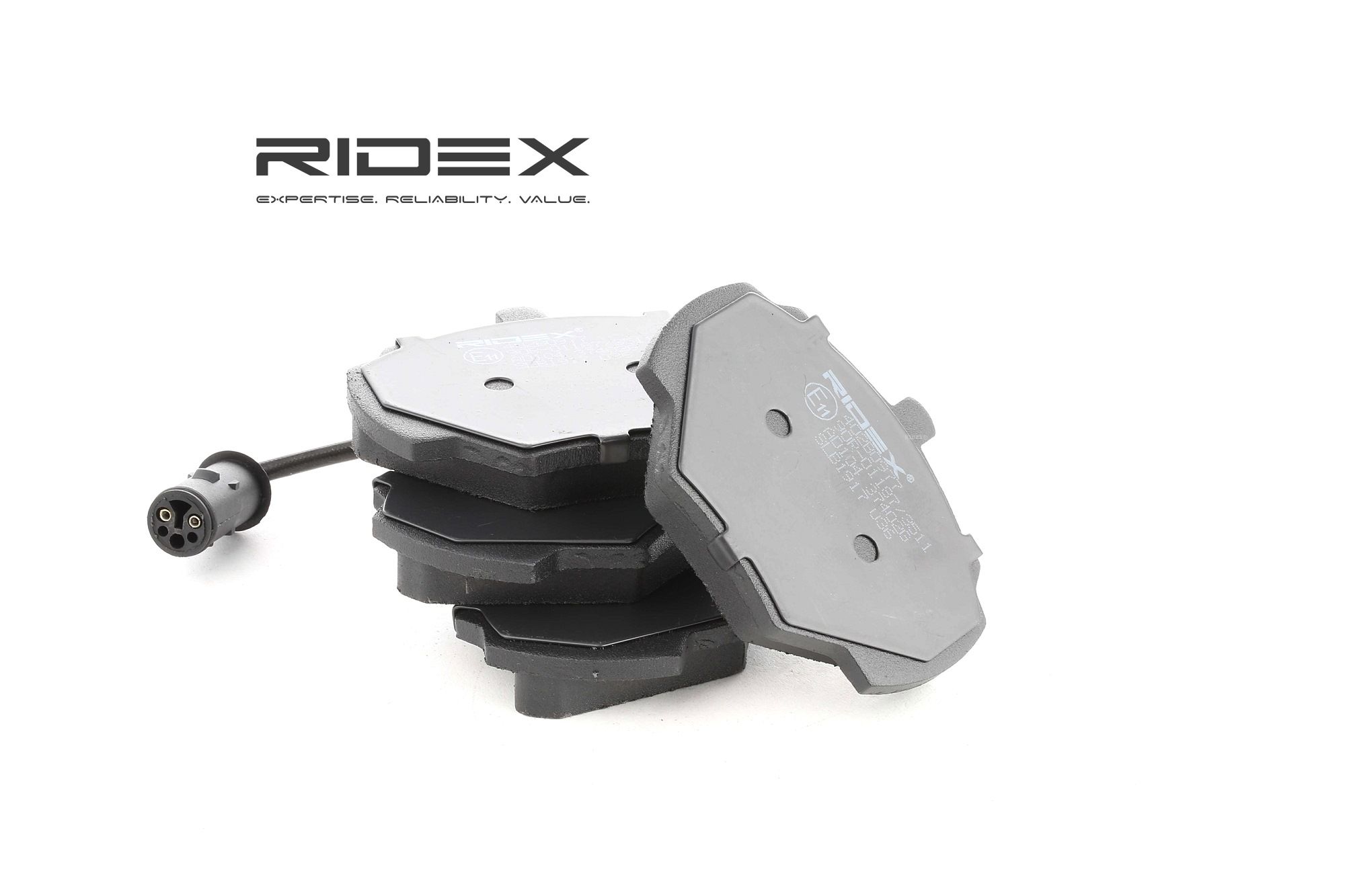 RIDEX Plaquettes De Frein 402B0977 Jeu De Plaquettes De Frein,Jeu de plaquettes de frein, frein à di