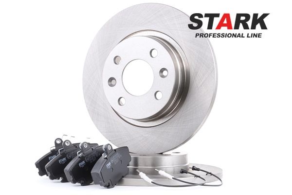 Bremsensatz, Scheibenbremse Bremsscheibendicke: 12mm mit OEM-Nummer 4534200000