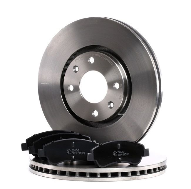 Bremsensatz, Scheibenbremse Bremsscheibendicke: 26mm mit OEM-Nummer E169142