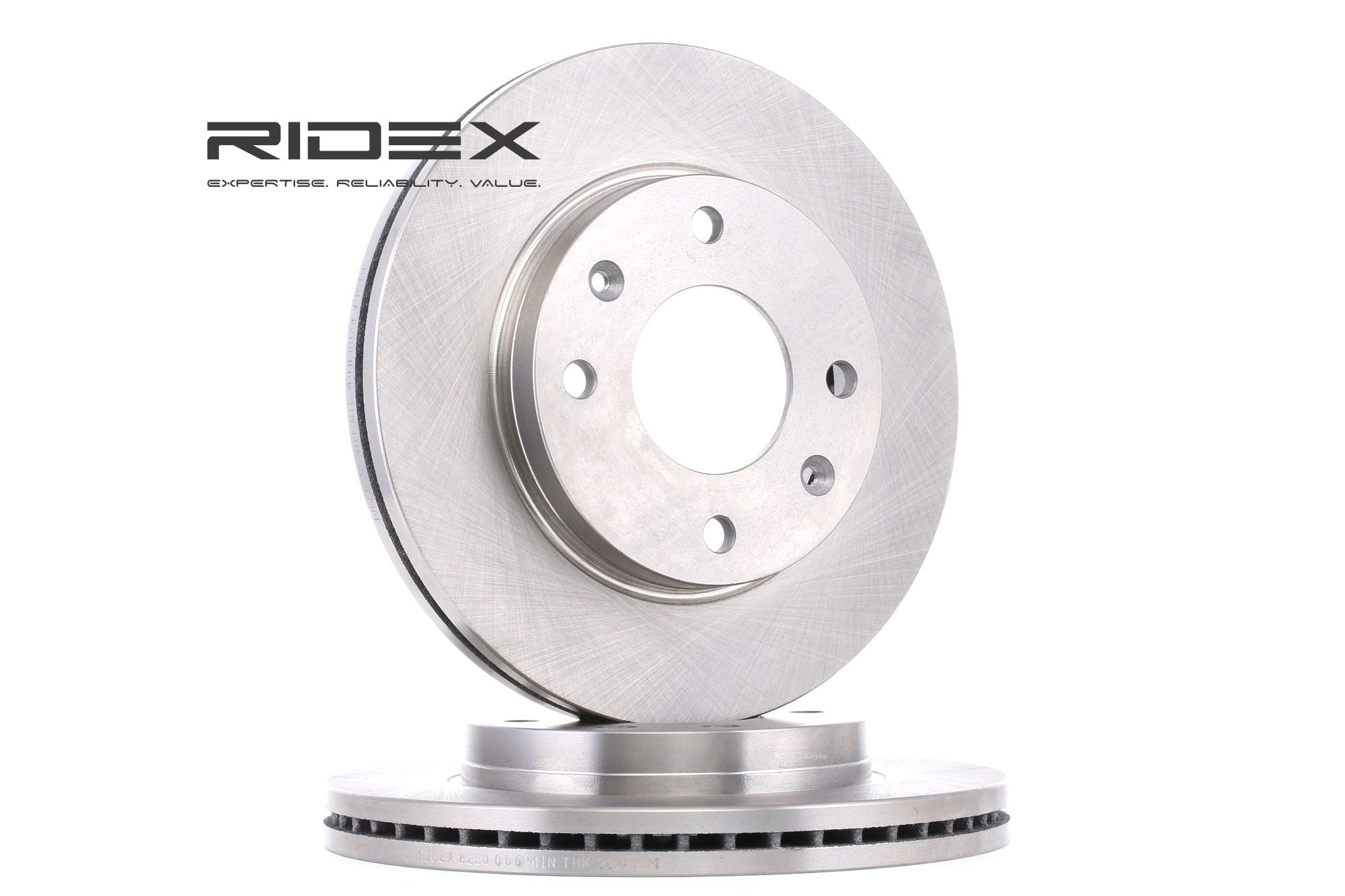 RIDEX Disques De Frein 82B0066 Frein à Disque,Disque de frein HYUNDAI,KIA,MATRIX FC,ELANTRA XD,ELANT