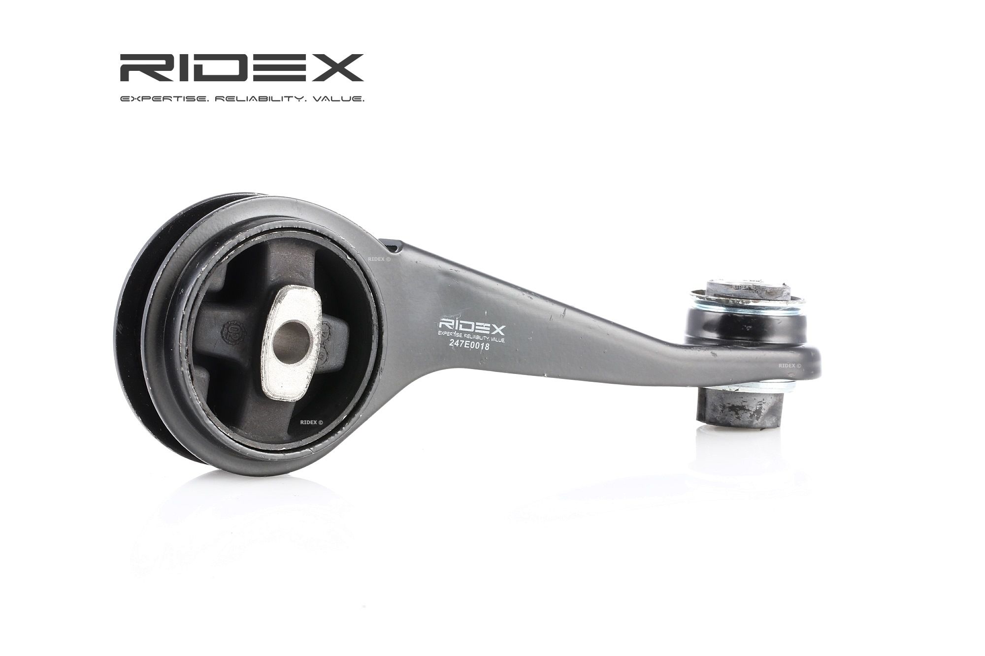 RIDEX Support Moteur 247E0018 Silent Bloc Moteur,Cylindre Bloc Moteur RENAULT,CLIO II BB0/1/2_, CB0/