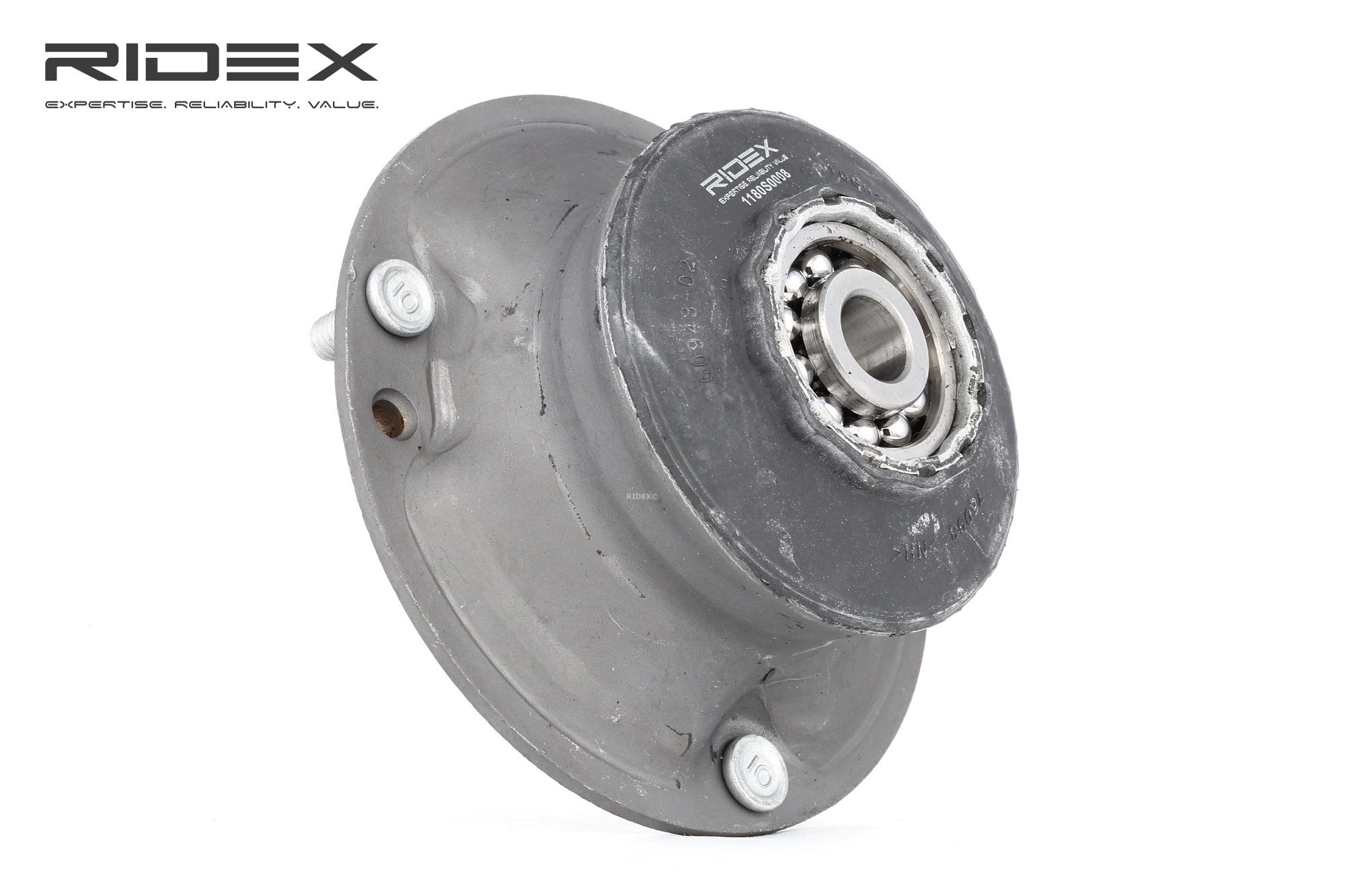 RIDEX Coupelle d'Amortisseur Tete d'Amortisseur 1180S0008 Semelle d'Amortisseur,Coupelle De Suspensi