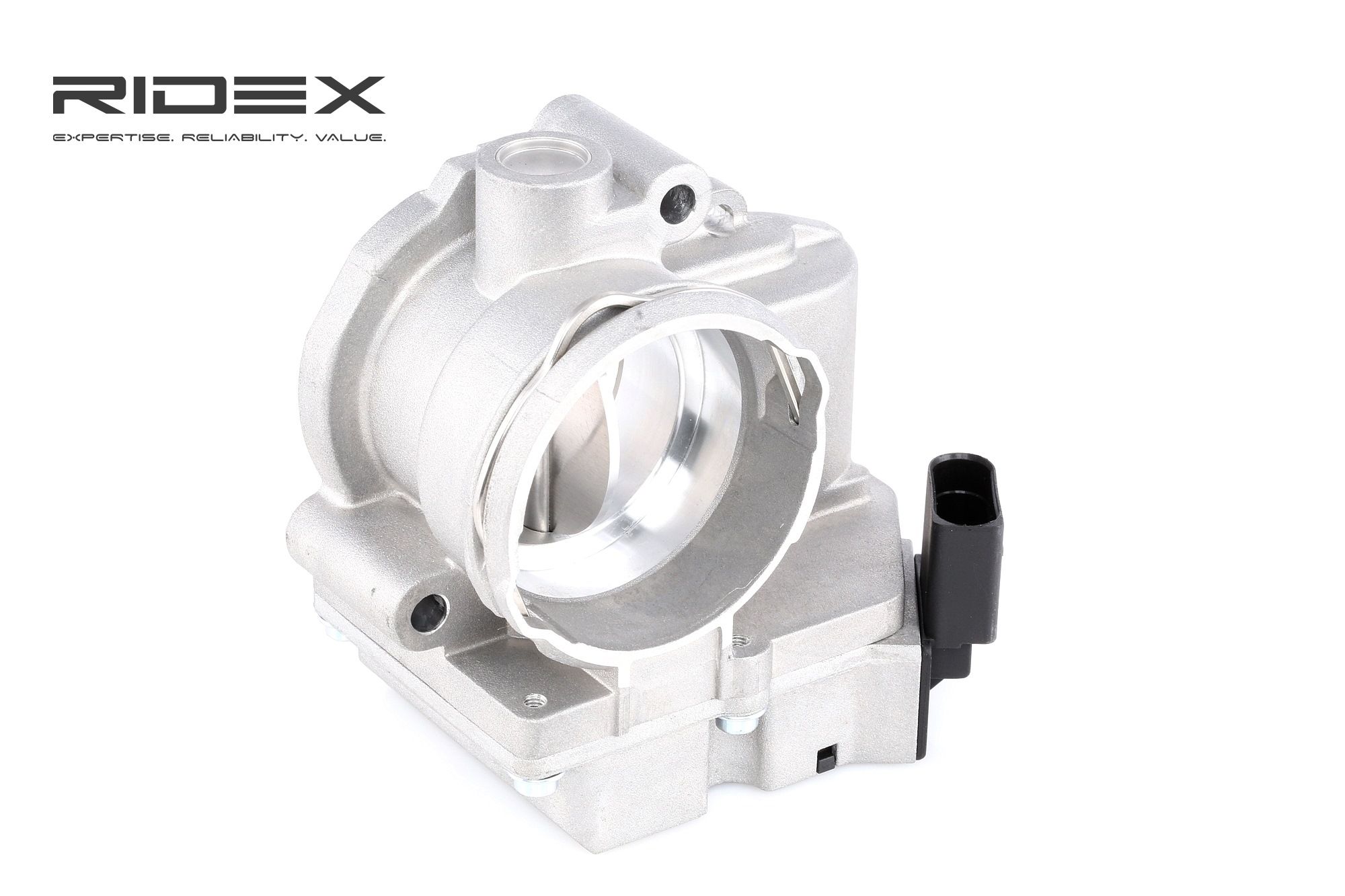 RIDEX Boitier Papillon 158T0055 Corps Papillon,Volet Papillon VW,AUDI,OPEL,POLO 9N_,FOX 5Z1, 5Z3,POL