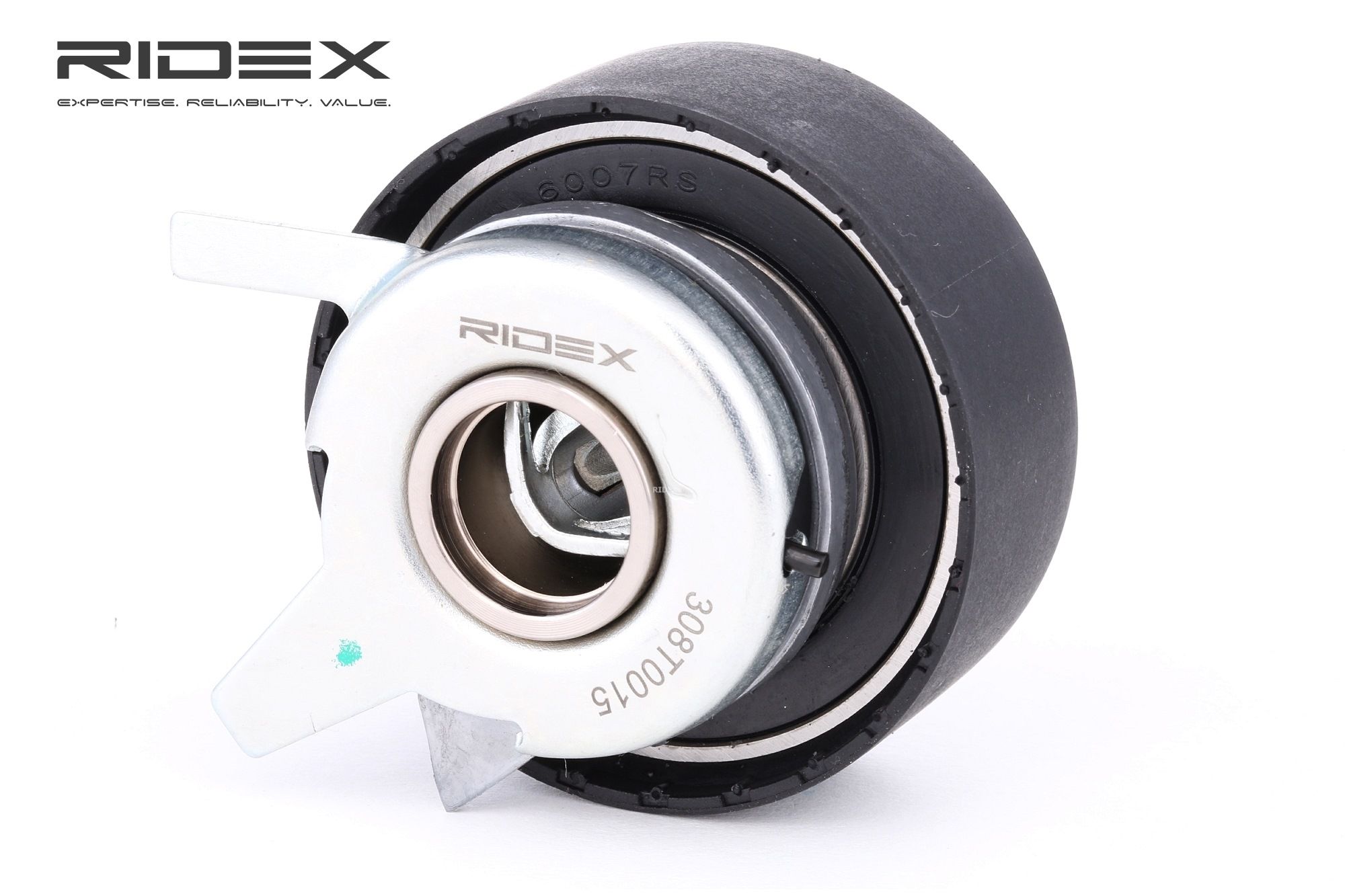 RIDEX Poulie-tendeur, courroie crantée 308T0015 VW,AUDI,VOLVO,TRANSPORTER IV Autobús 70XB, 70XC, 7DB