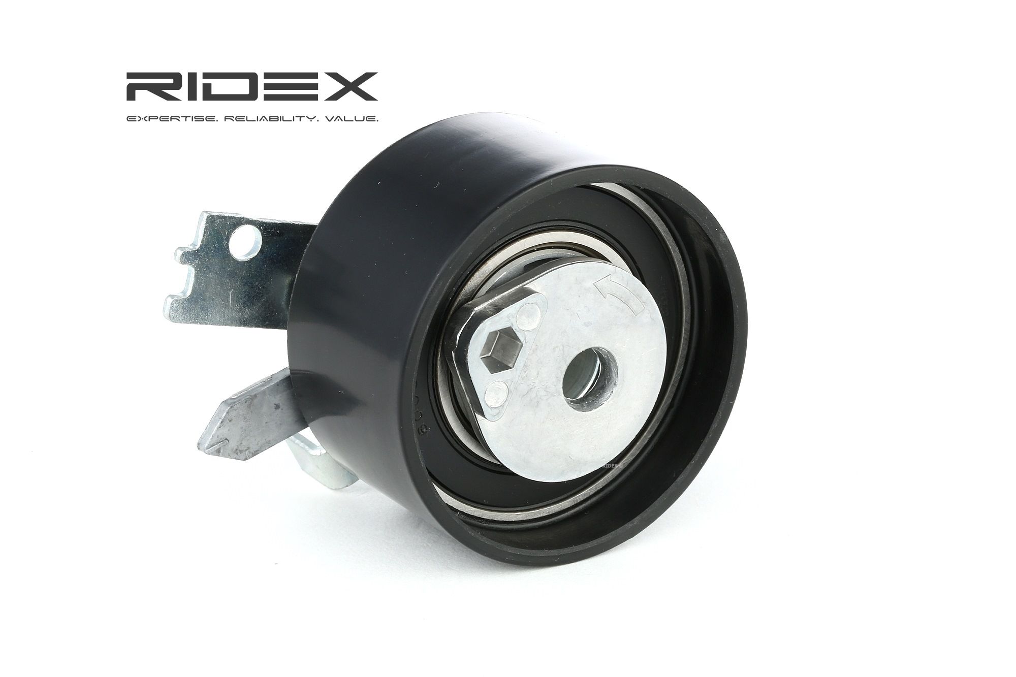 RIDEX Poulie-tendeur, courroie crantée 308T0006 RENAULT,NISSAN,DACIA,CLIO II BB0/1/2_, CB0/1/2_,CLIO