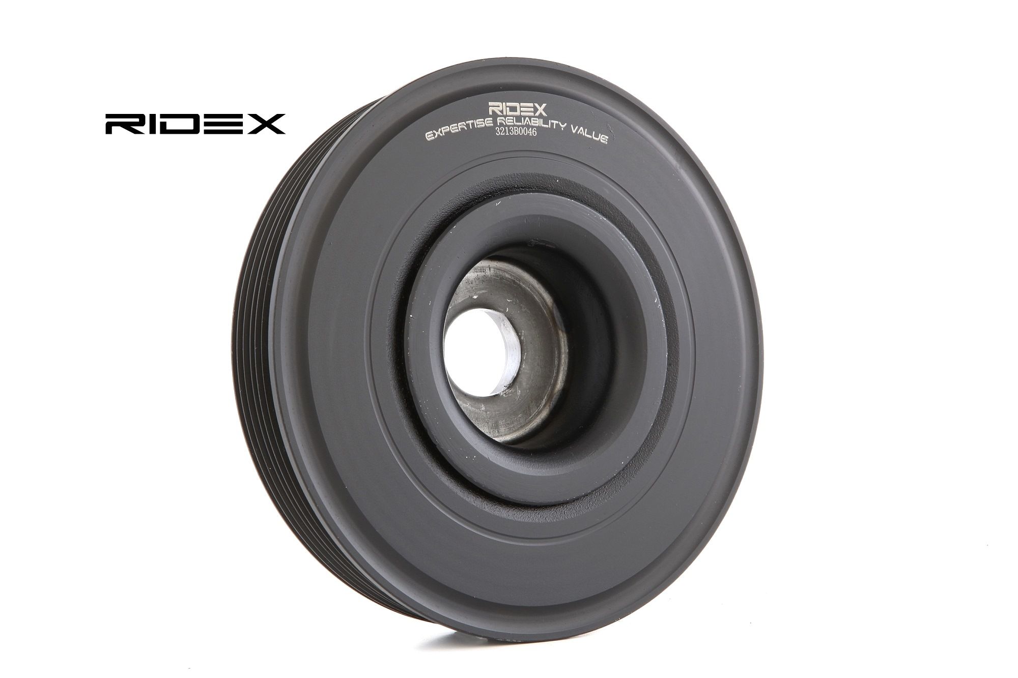 RIDEX Poulie Damper 3213B0046 Poulie De Vilebrequin,Poulie, vilebrequin RENAULT,NISSAN,SCÉNIC II JM0
