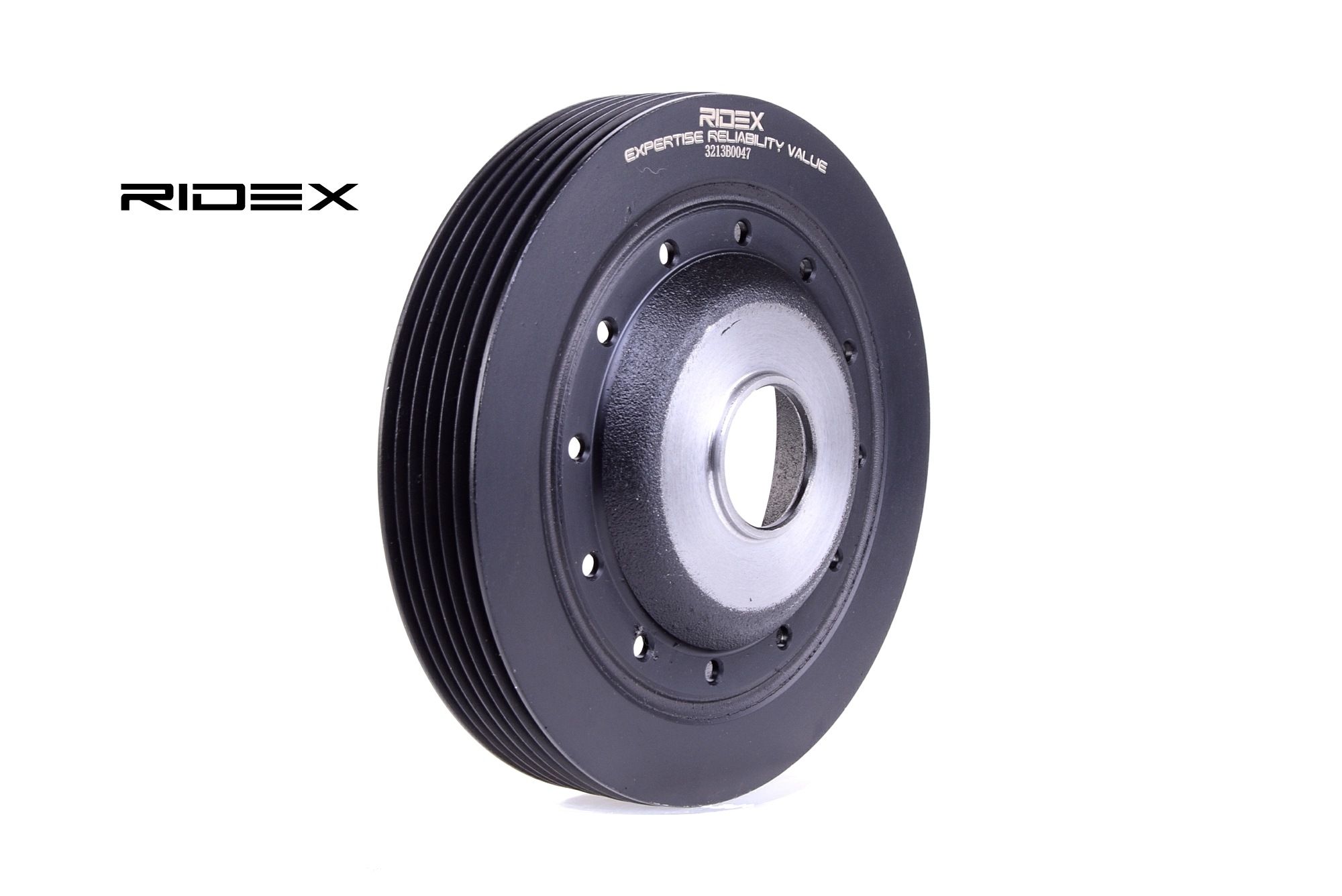 RIDEX Poulie Damper 3213B0047 Poulie De Vilebrequin,Poulie, vilebrequin RENAULT,DACIA,CLIO II BB0/1/