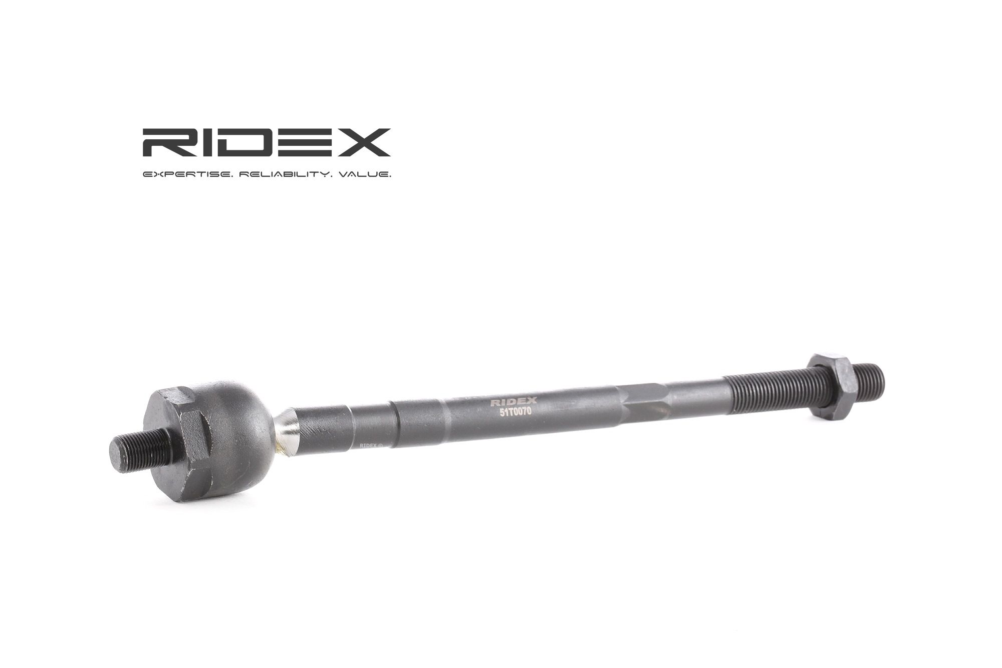 RIDEX Rotule Axiale 51T0070 Rotule De Direction Intérieure,Biellette Axiale RENAULT,NISSAN,OPEL,TRAF