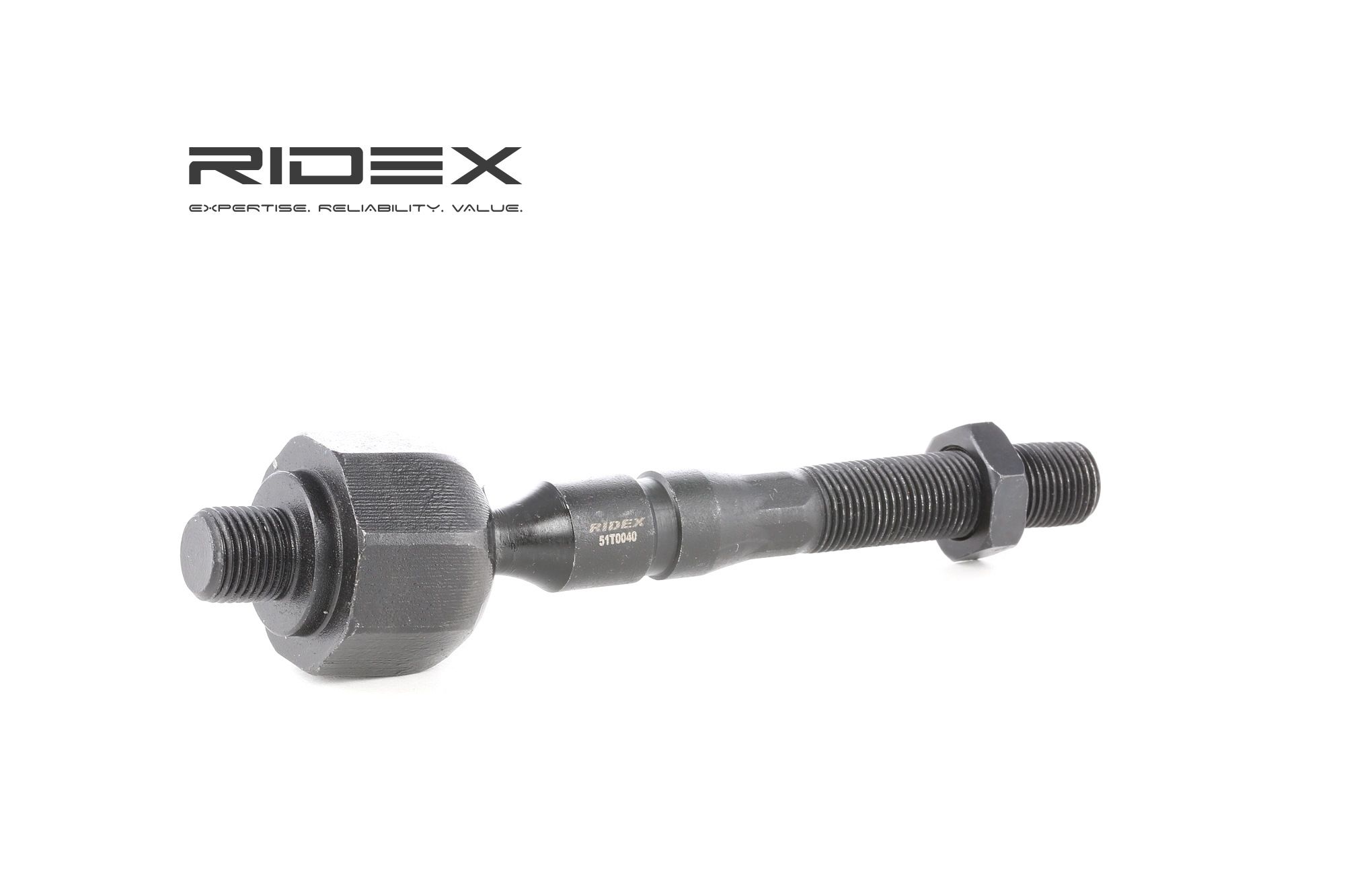 RIDEX Rotule Axiale 51T0040 Rotule De Direction Intérieure,Biellette Axiale MERCEDES-BENZ,CLASE M W1
