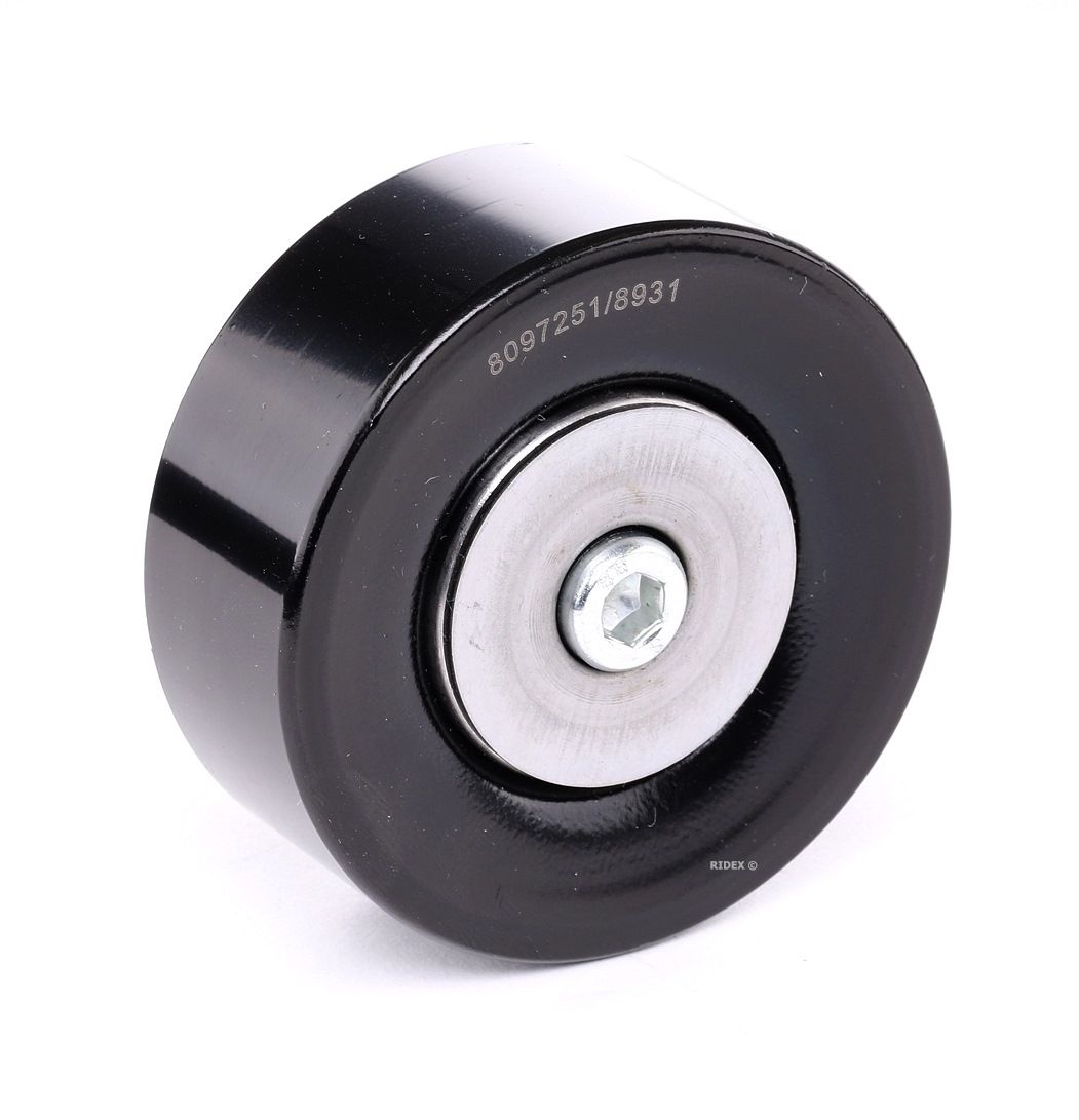 RIDEX Galet Enrouleur 312D0011 Poulie renvoi/transmission, courroie trapézoïdale à nervures BMW,3 E4