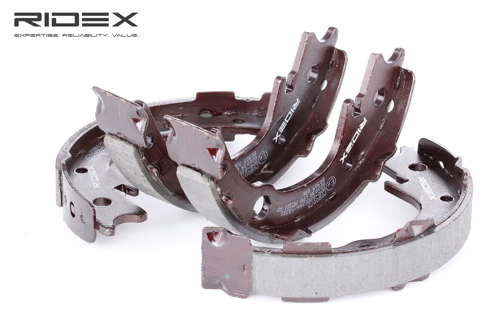 RIDEX Mâchoires De Frein 70B0075 Garniture De Frein,Jeu De Mâchoires De Frein TOYOTA,YARIS SCP1_, NL