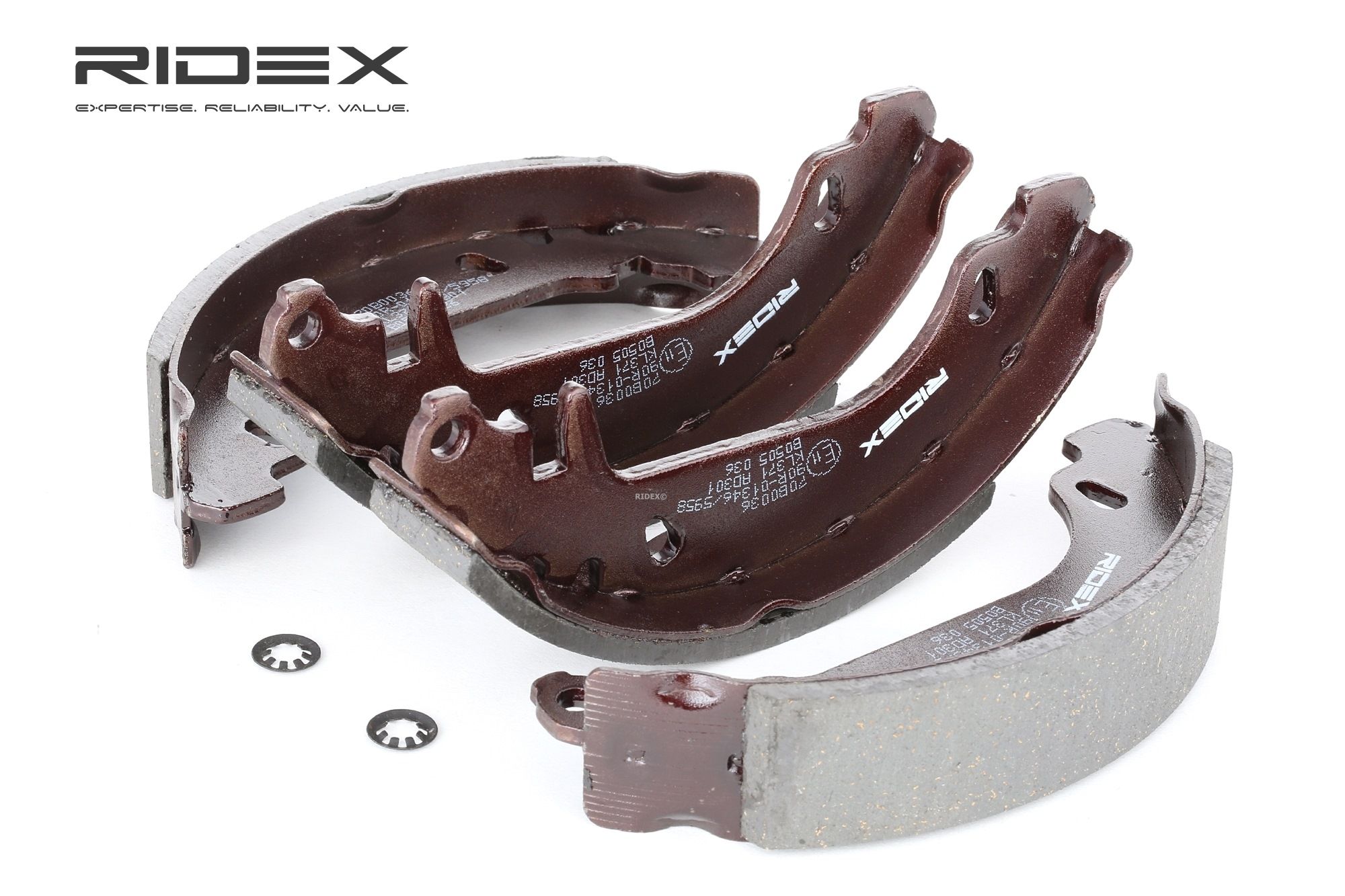 RIDEX Mâchoires De Frein 70B0036 Garniture De Frein,Jeu De Mâchoires De Frein PEUGEOT,CITROËN,306 Fa