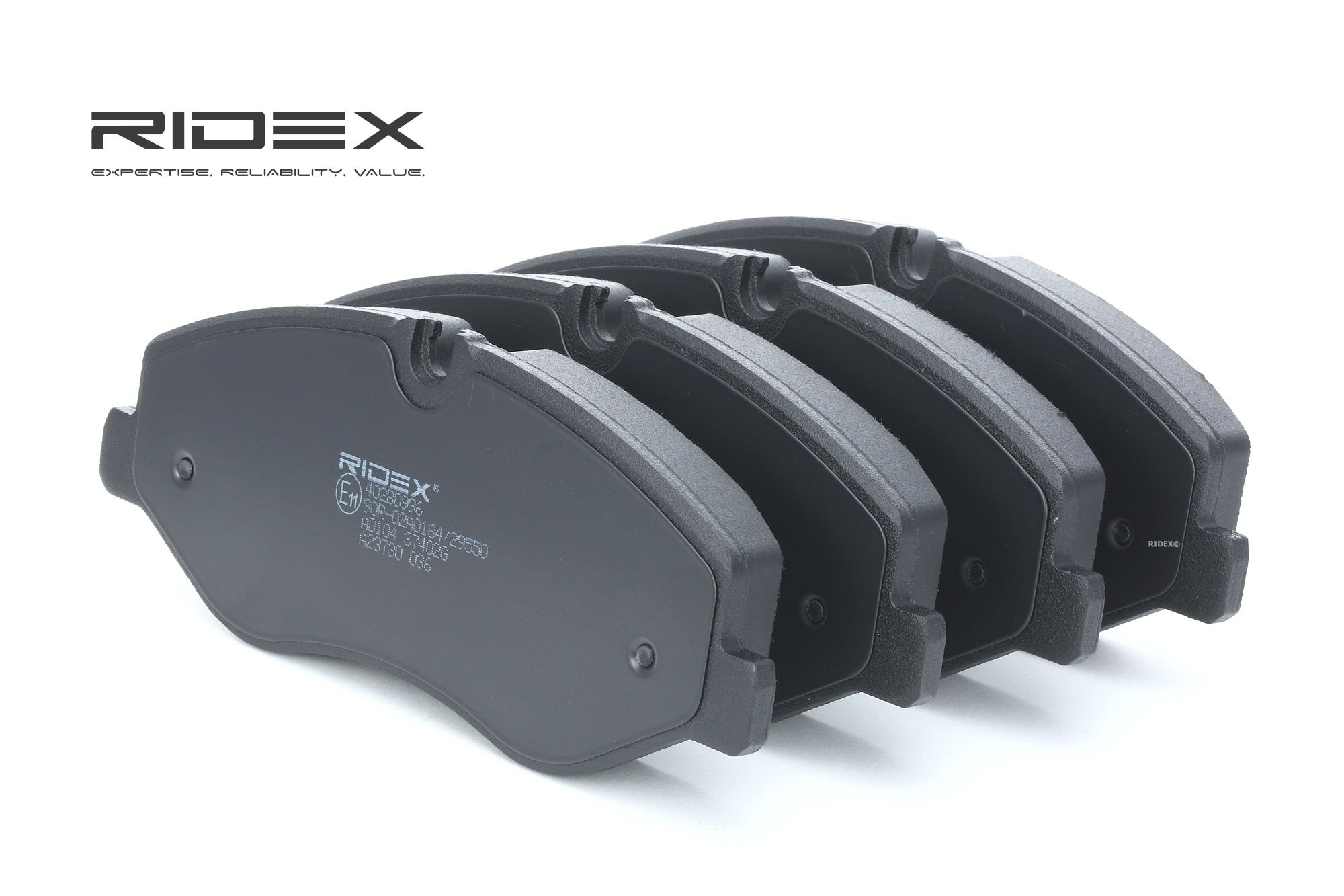 RIDEX Plaquettes De Frein 402B0996 Jeu De Plaquettes De Frein,Jeu de plaquettes de frein, frein à di