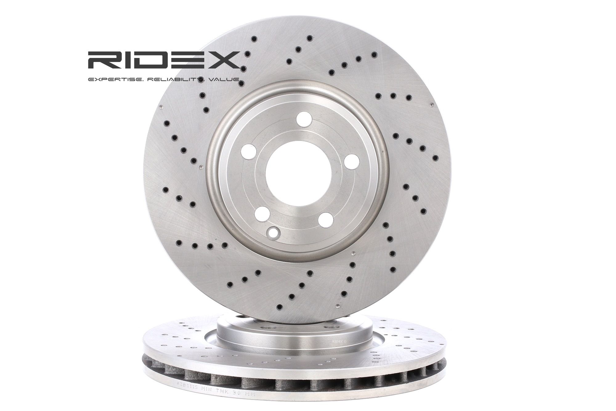 RIDEX Disques De Frein 82B1115 Frein à Disque,Disque de frein MERCEDES-BENZ,CLS C218,CLS Shooting Br
