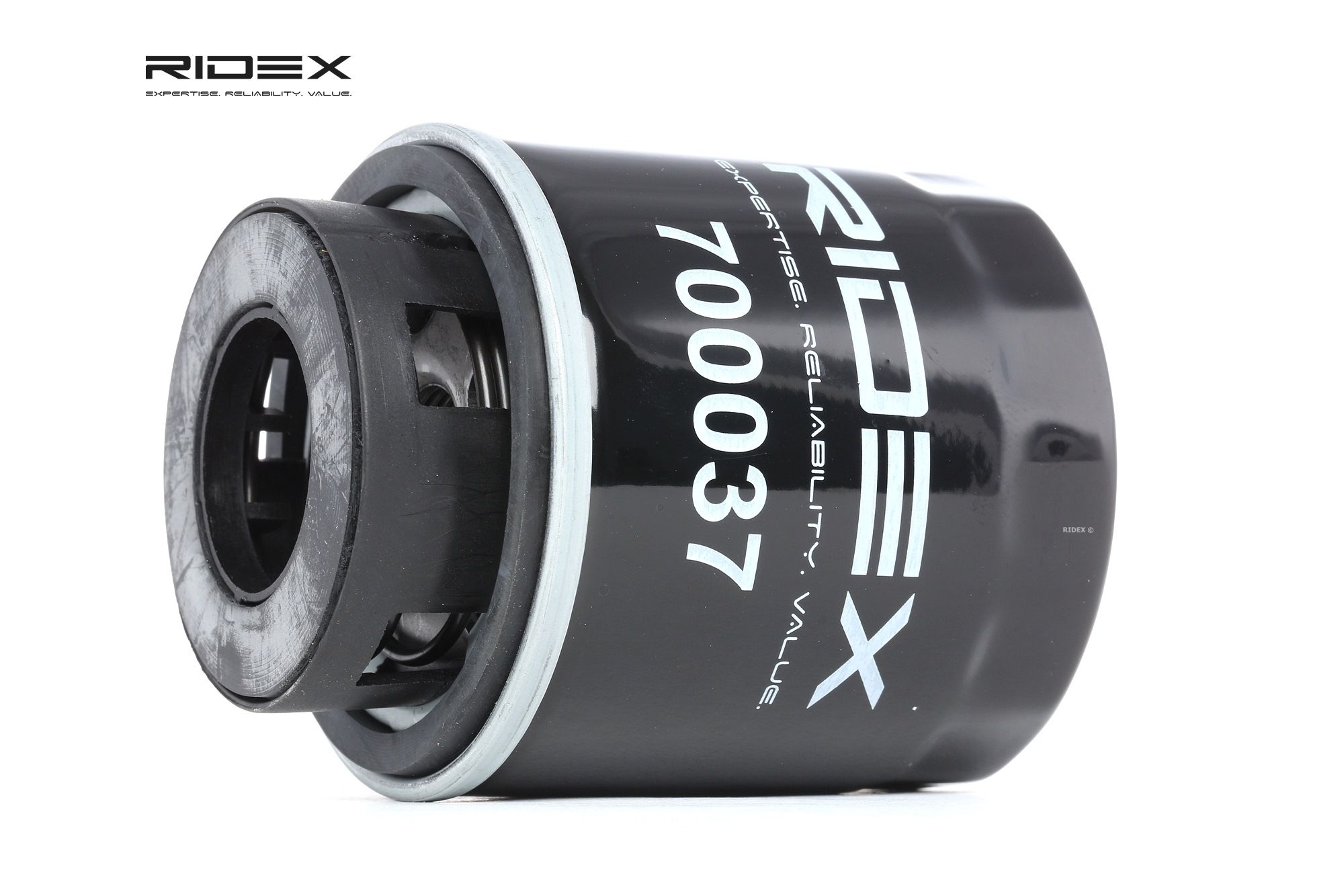 RIDEX Filtre à Huile 7O0037 Oil Filtre AUDI,VW,SKODA,A3 8P1,A3 Sportback 8PA,A1 8X1, 8XF,GOLF V 1K1,