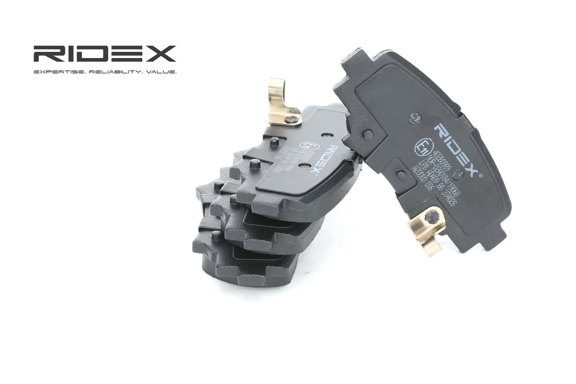 RIDEX Plaquettes De Frein 402B0989 Jeu De Plaquettes De Frein,Jeu de plaquettes de frein, frein à di