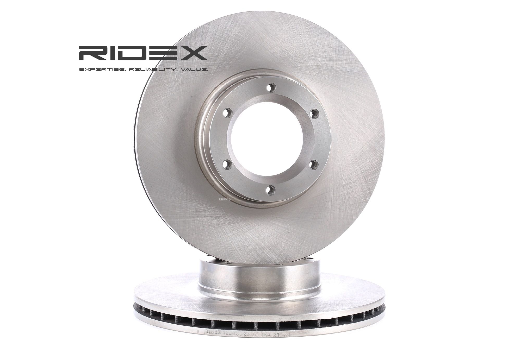 RIDEX Disques De Frein 82B0859 Frein à Disque,Disque de frein RENAULT,OPEL,NISSAN,MASTER II Furgón F