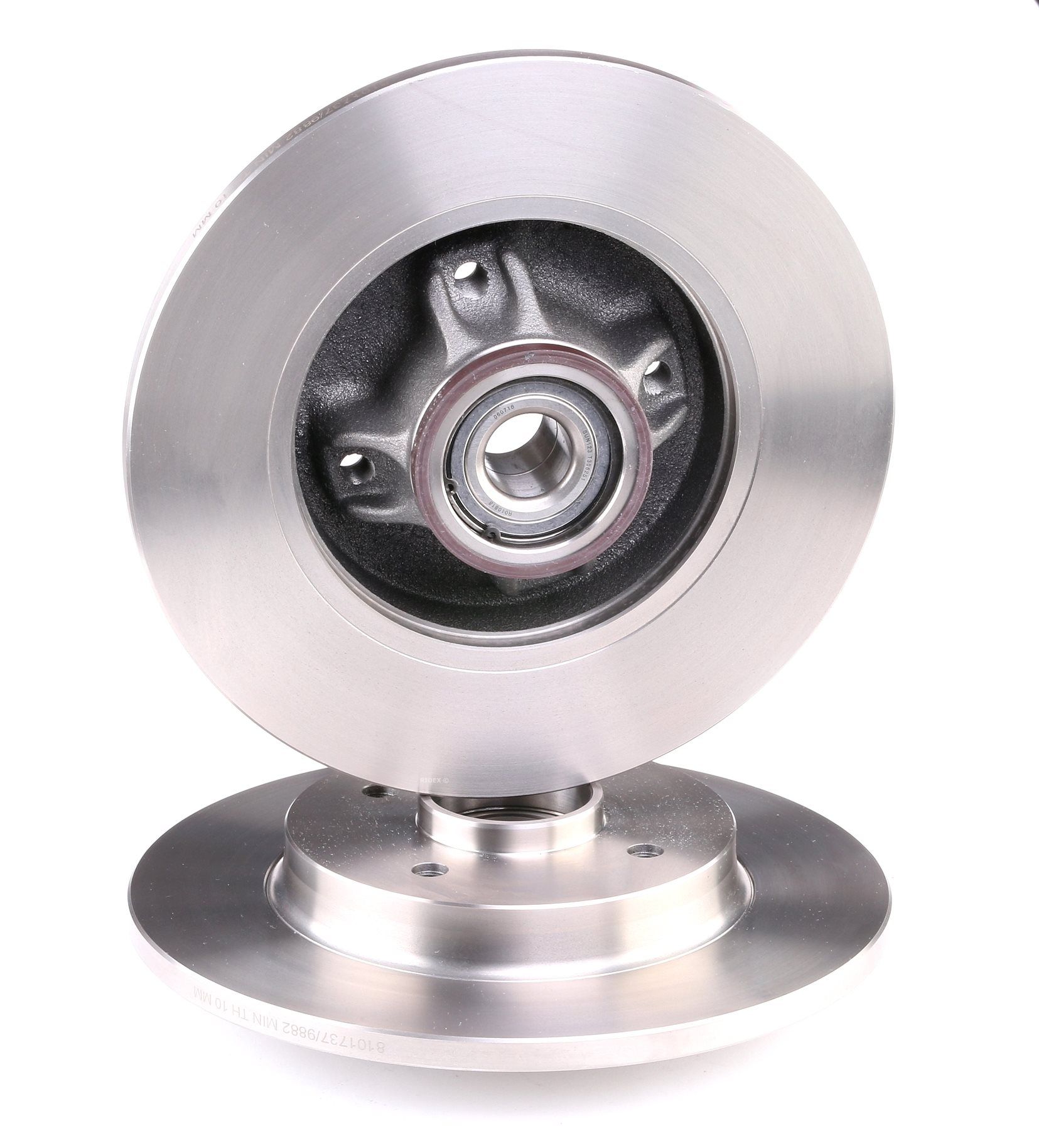 RIDEX Disques De Frein 82B0700 Frein à Disque,Disque de frein CITROËN,PEUGEOT,DS,BERLINGO MF,C4 Pica