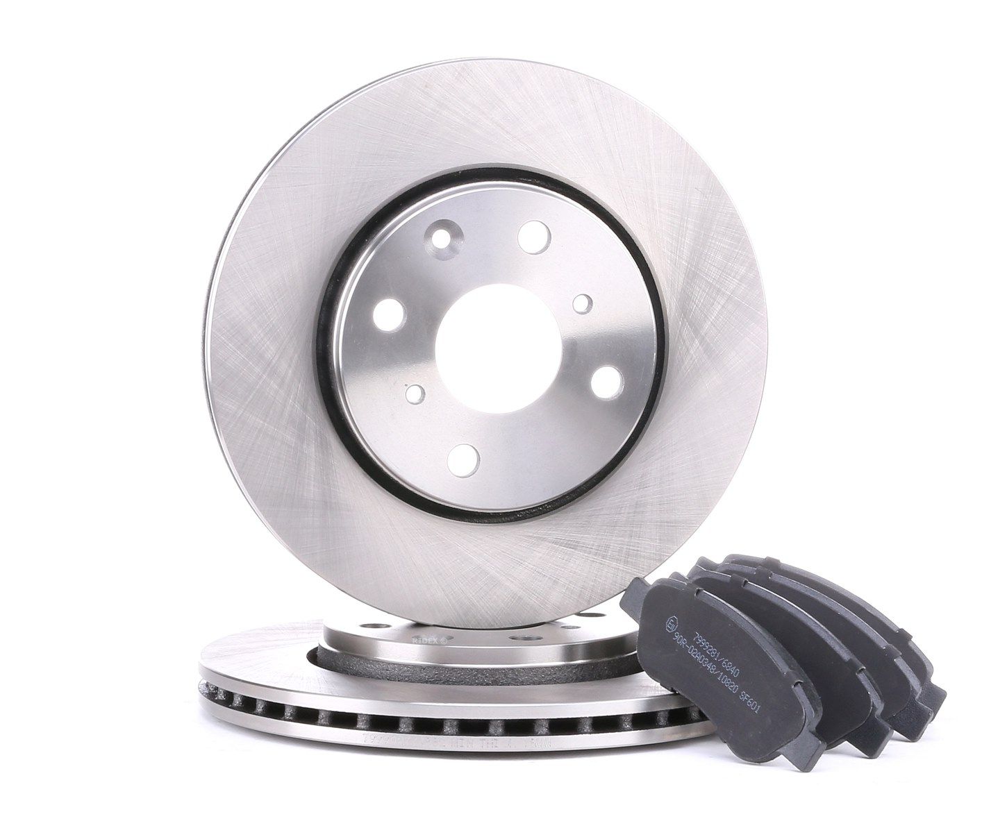 RIDEX Kit de freins, frein à disques 3405B0021 PEUGEOT,TOYOTA,CITROËN,107,108,AYGO WNB1_, KGB1_,AYGO