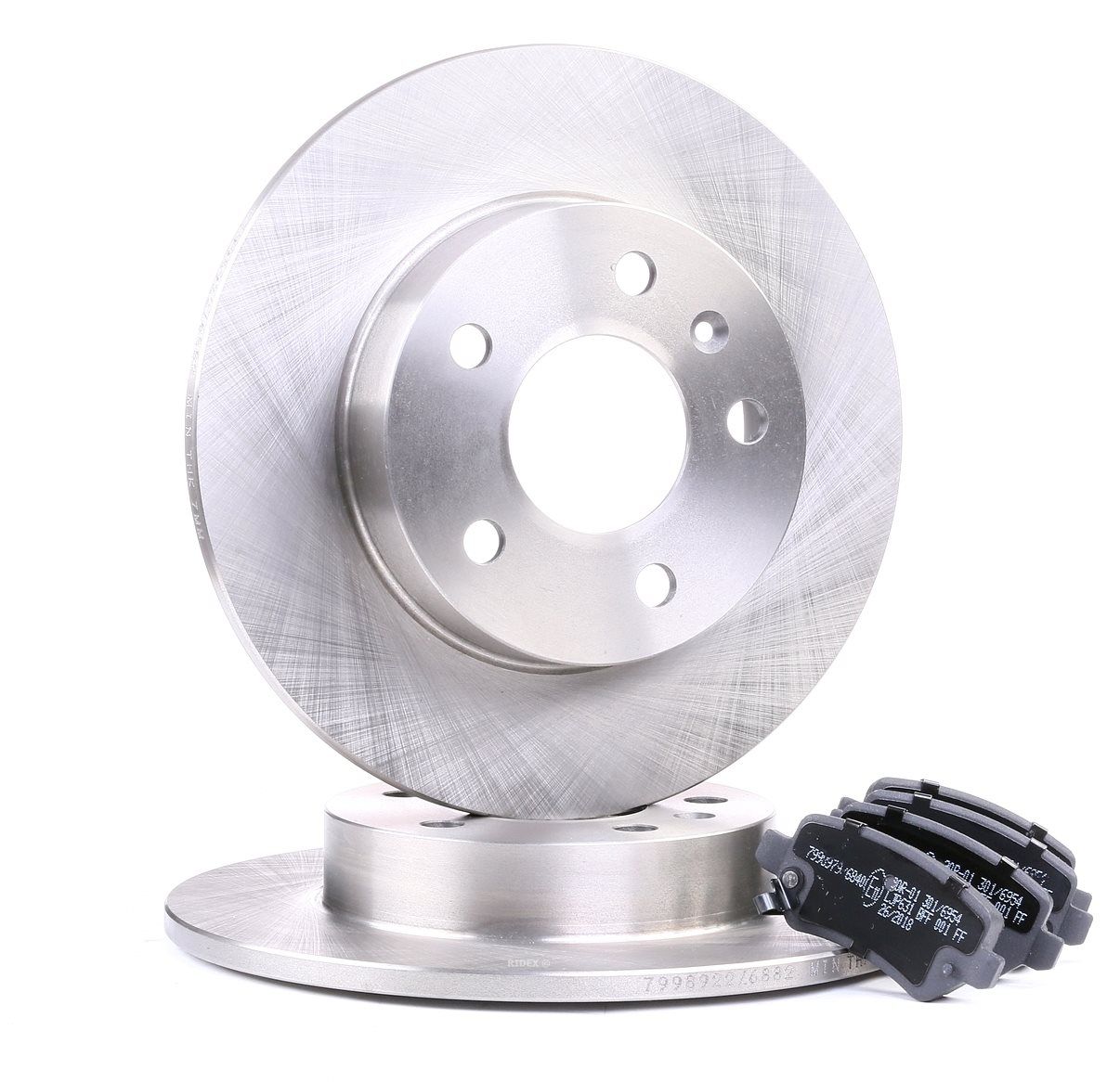 RIDEX Kit de freins, frein à disques 3405B0005 OPEL,VAUXHALL,ZAFIRA A F75_,ZAFIRA B A05,CORSA C F08,