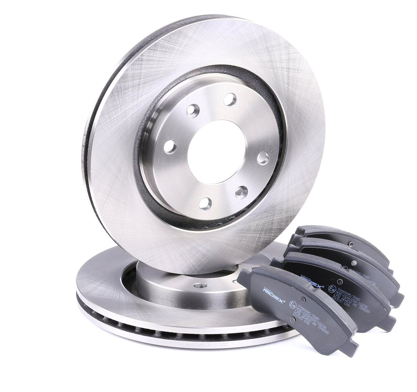 RIDEX Kit de freins, frein à disques 3405B0014 OPEL,PEUGEOT,CITROËN,CROSSLAND X,206 Fastback 2A/C,20
