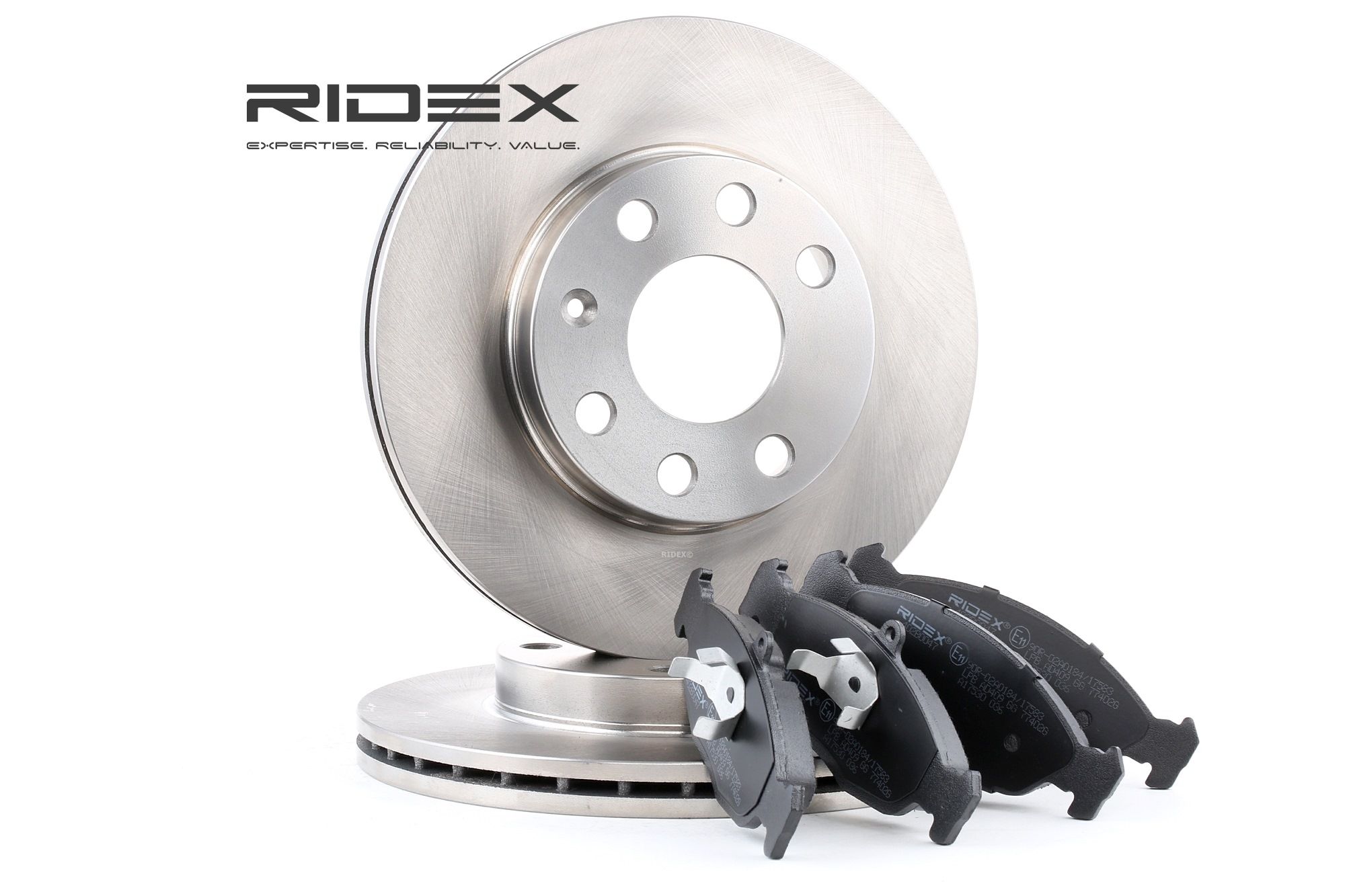 RIDEX Kit de freins, frein à disques 3405B0172 DAEWOO,OPEL,VAUXHALL,LANOS KLAT,NEXIA KLETN,LANOS Sed