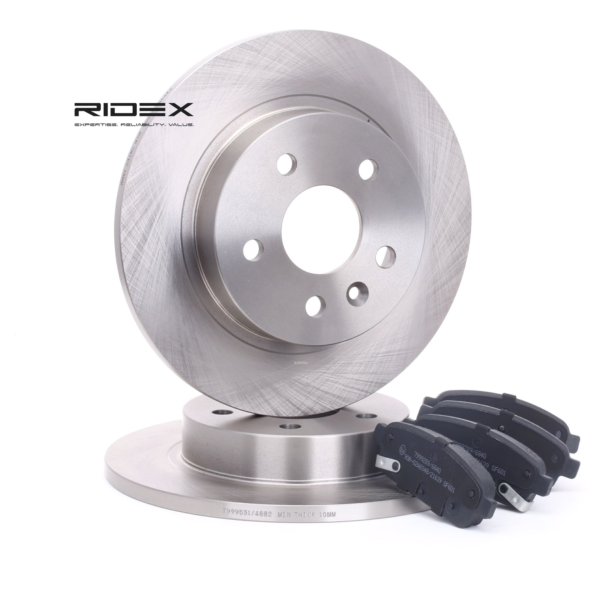 RIDEX Kit de freins, frein à disques 3405B0214 OPEL,CHEVROLET,VAUXHALL,ASTRA J,MOKKA,ASTRA GTC J,AST