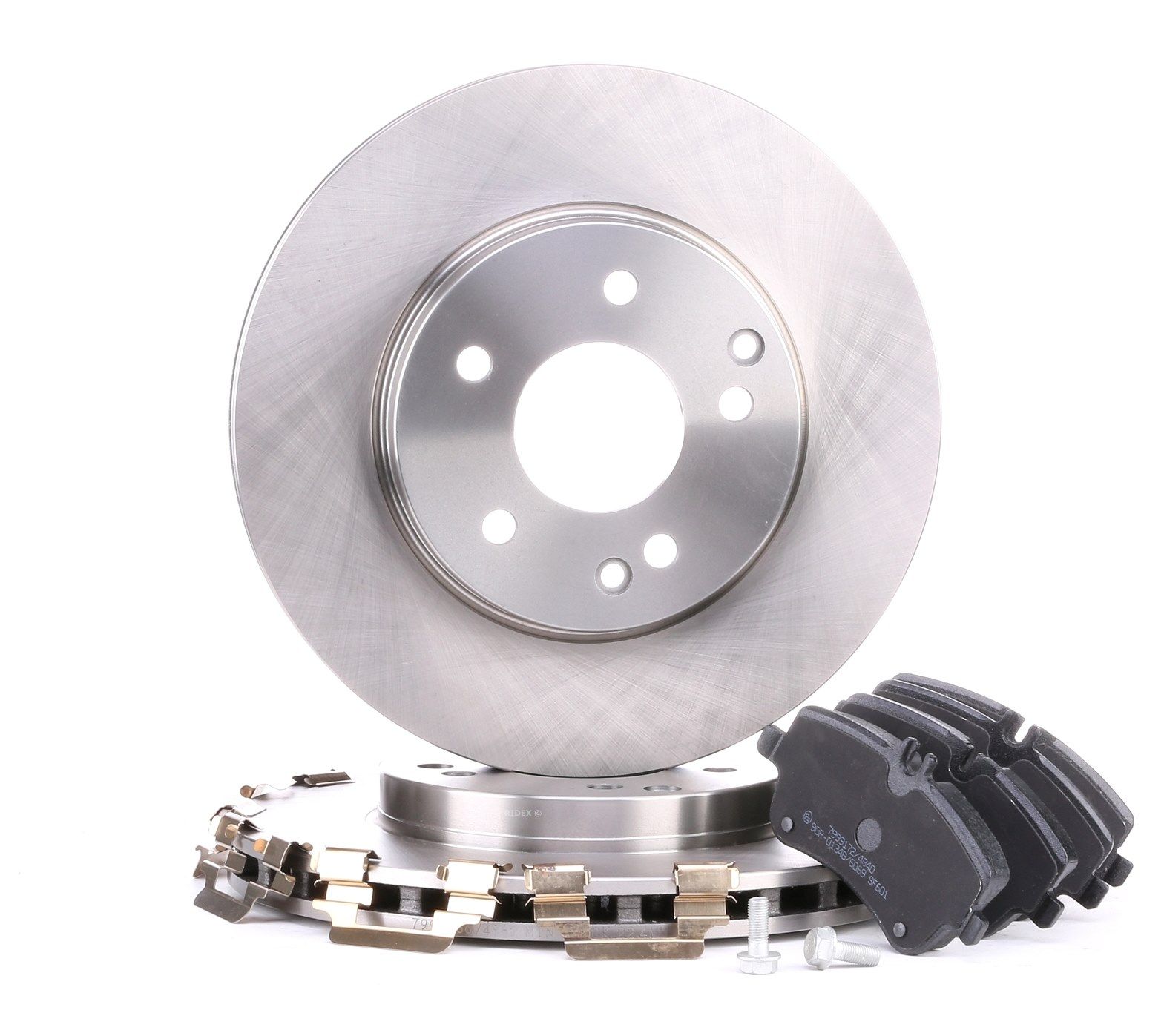 RIDEX Kit de freins, frein à disques 3405B0077 MERCEDES-BENZ,CLASE C W203,CLASE C Coupé CL203,CLK C2