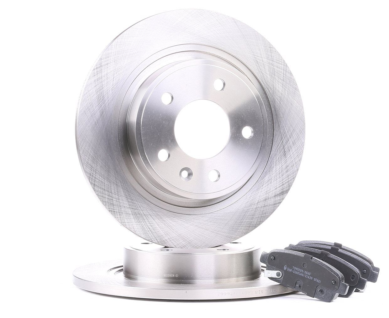 RIDEX Kit de freins, frein à disques 3405B0215 OPEL,CHEVROLET,VAUXHALL,ASTRA J,ZAFIRA TOURER C P12,A