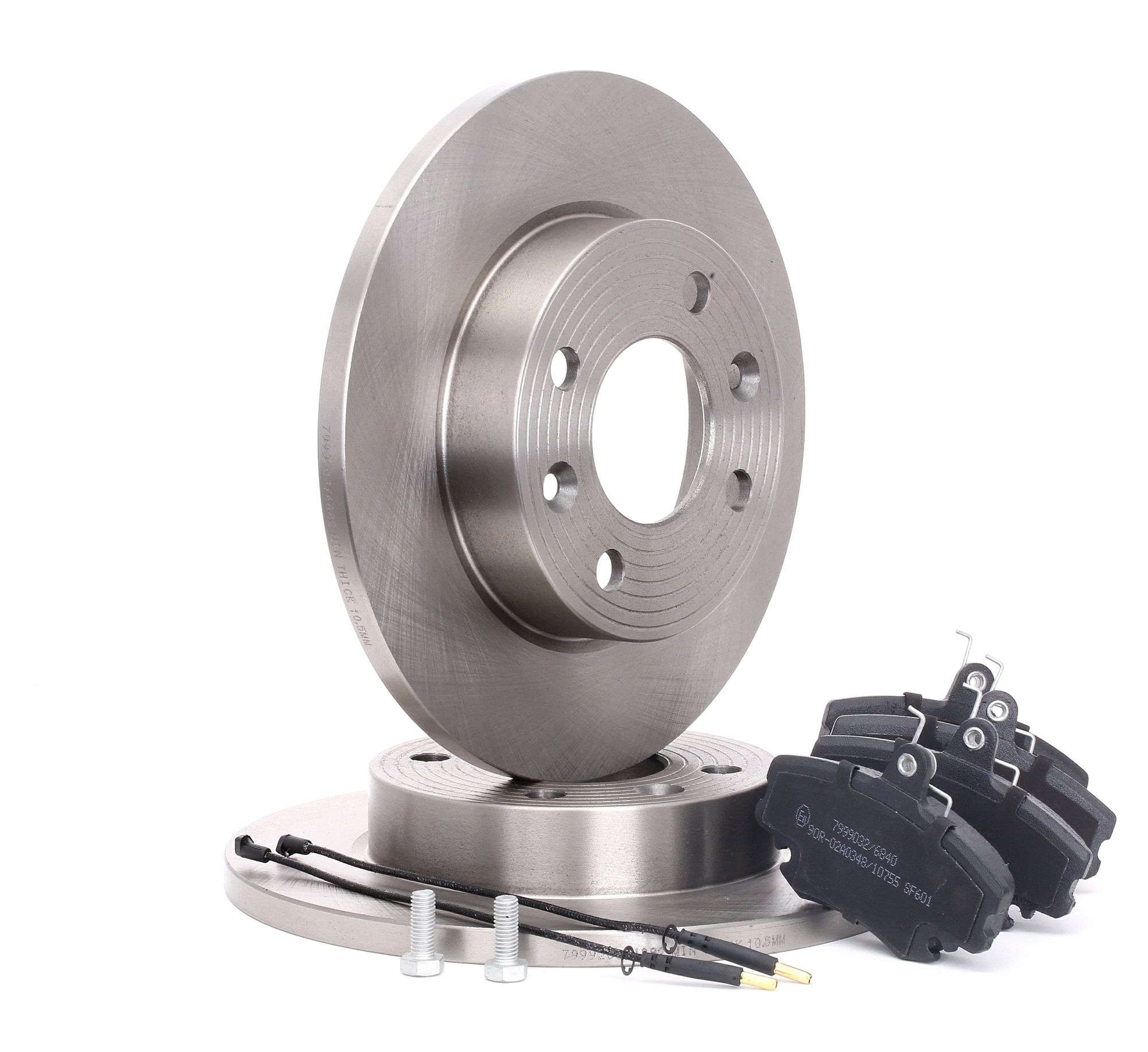 RIDEX Kit de freins, frein à disques 3405B0095 RENAULT,DACIA,CLIO II BB0/1/2_, CB0/1/2_,TWINGO I C06