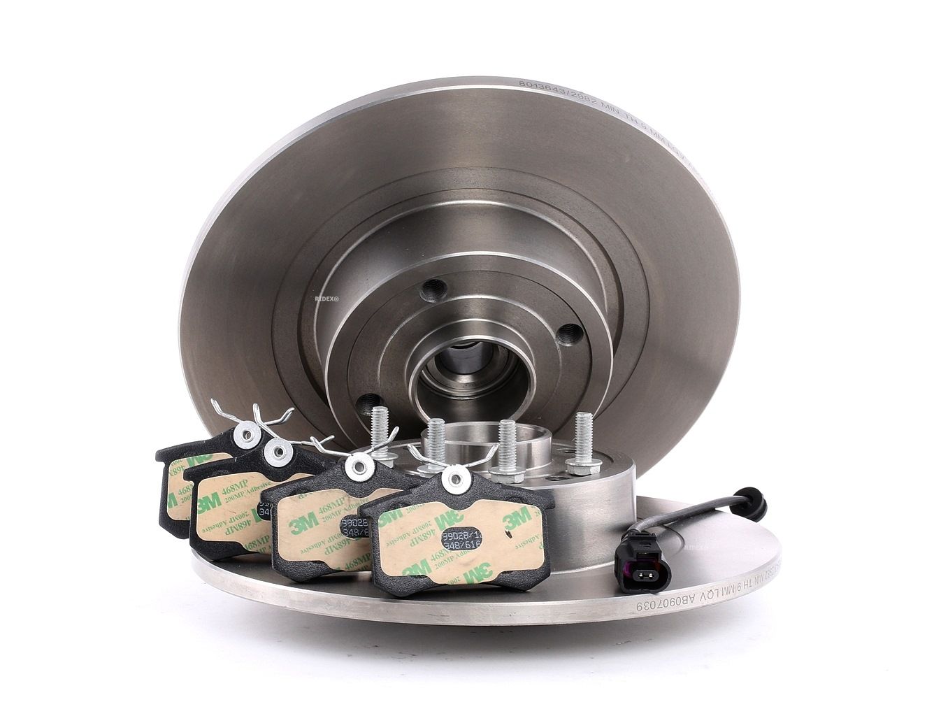 RIDEX Kit de freins, frein à disques 3405B0120 RENAULT,SCÉNIC II JM0/1_,GRAND SCÉNIC II JM0/1_,MEGAN