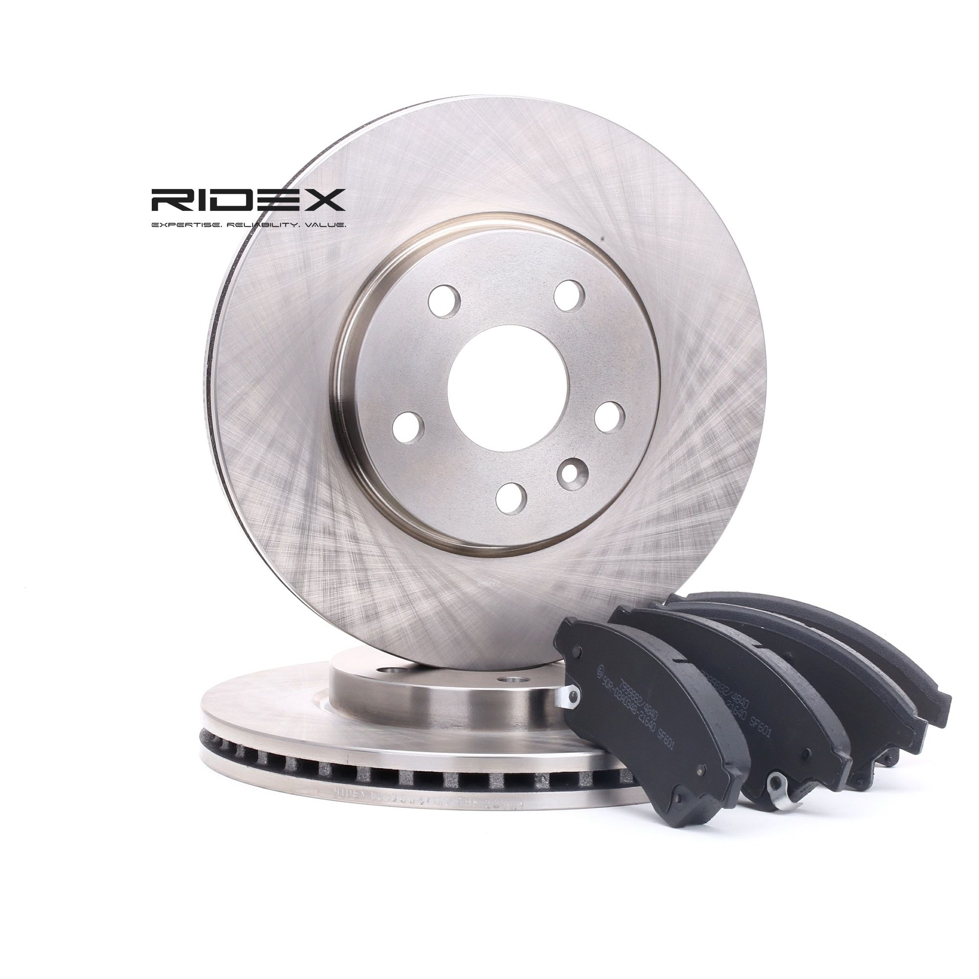 RIDEX Kit de freins, frein à disques 3405B0221 OPEL,CHEVROLET,VAUXHALL,ASTRA J,ASTRA GTC J,ASTRA J S