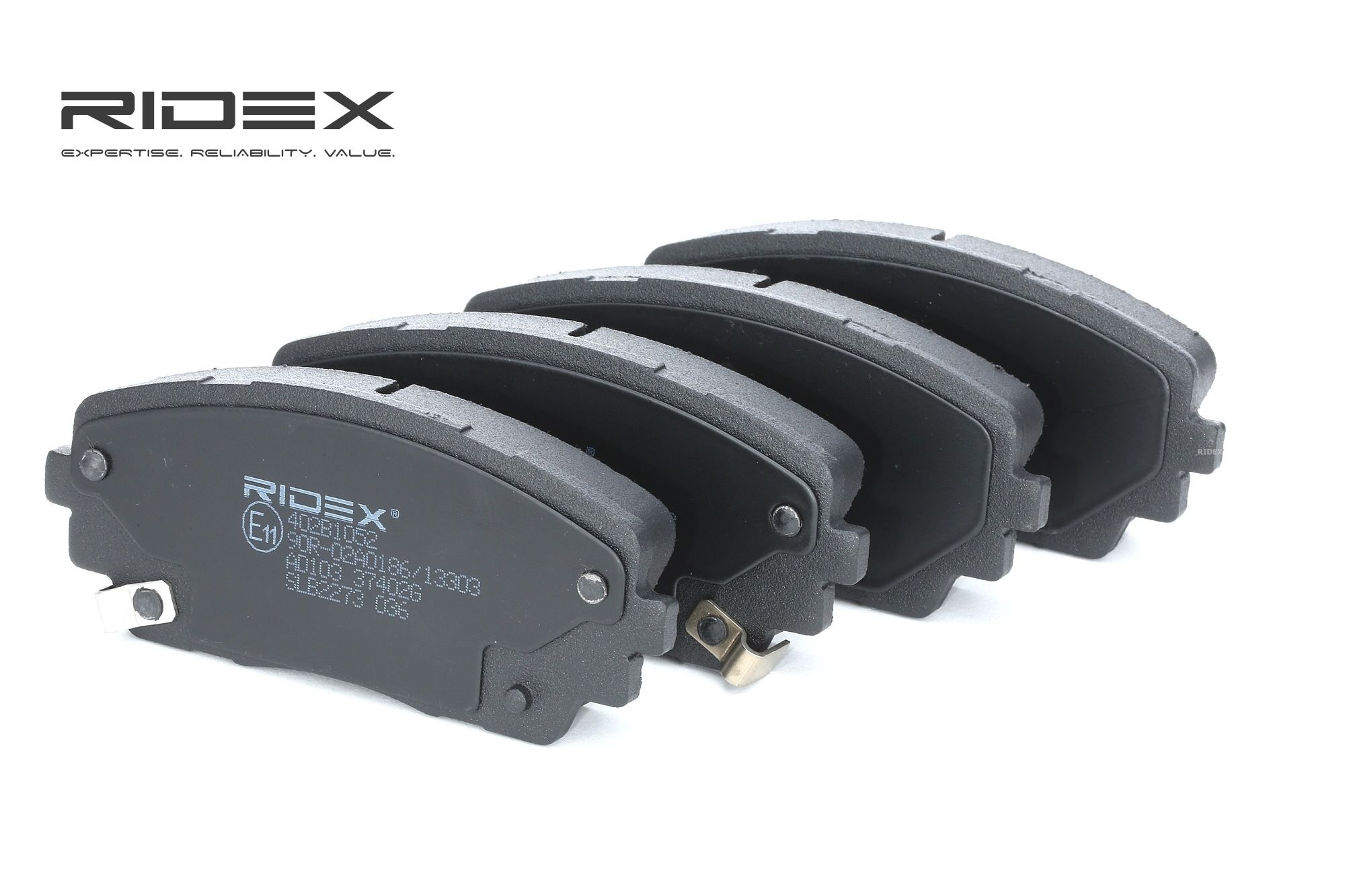 RIDEX Plaquettes De Frein 402B1052 Jeu De Plaquettes De Frein,Jeu de plaquettes de frein, frein à di