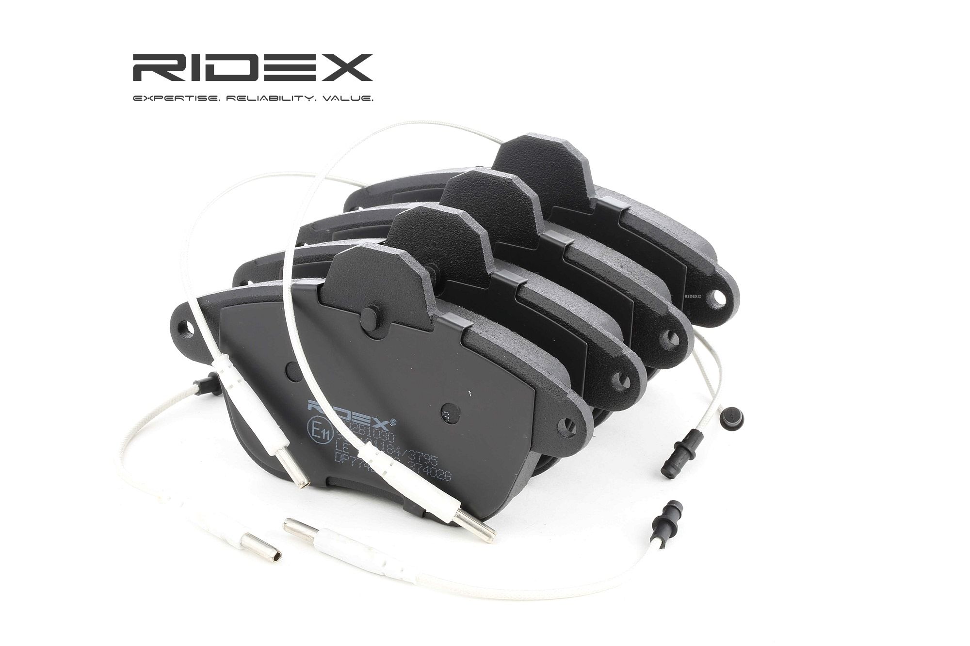 RIDEX Plaquettes De Frein 402B1030 Jeu De Plaquettes De Frein,Jeu de plaquettes de frein, frein à di