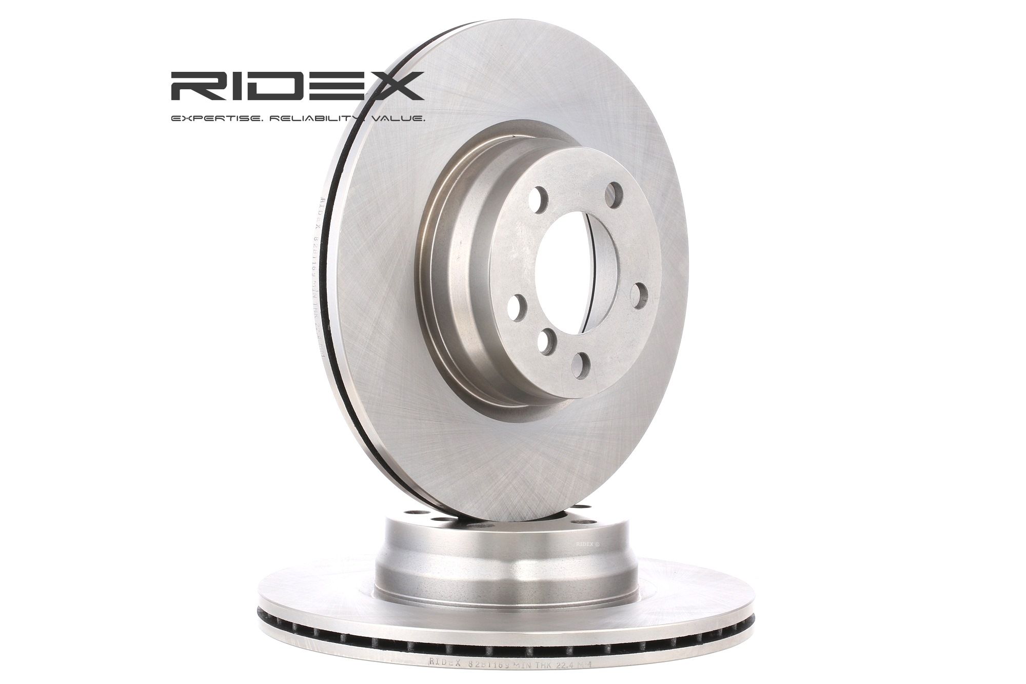 RIDEX Disques De Frein 82B1169 Frein à Disque,Disque de frein BMW,3 F30, F35, F80,3 Touring F31,3 Gr