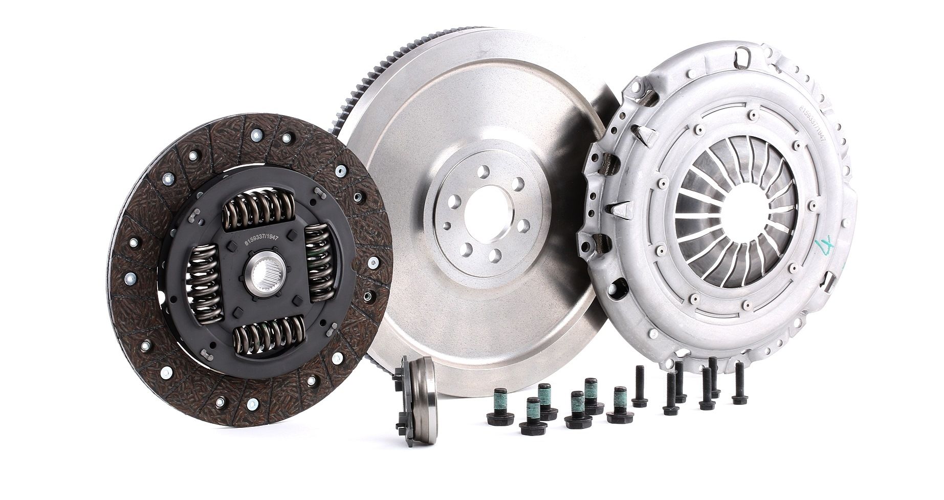 RIDEX Kit d'Embrayage 479C0081 AUDI,VW,SKODA,A3 8P1,A3 Sportback 8PA,A3 Descapotable 8P7,GOLF V 1K1,