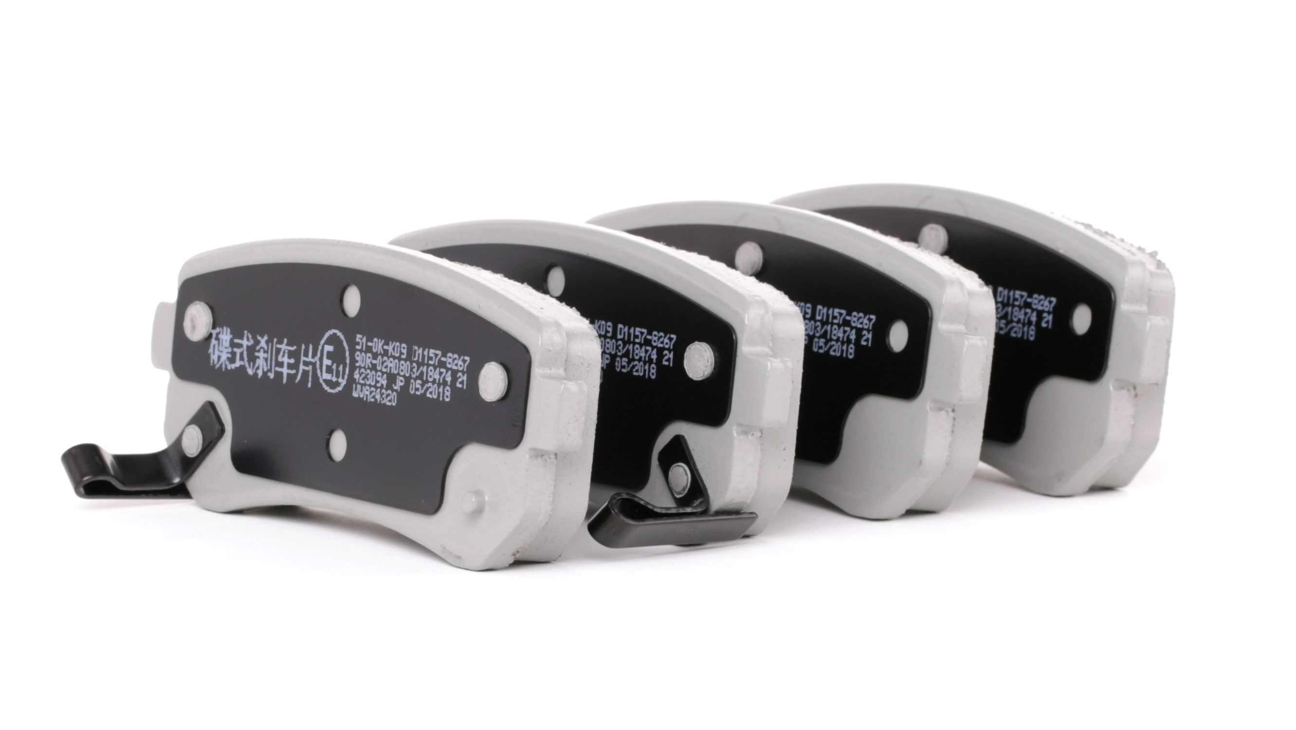 ASHIKA Plaquettes De Frein 51-0K-K09 Jeu De Plaquettes De Frein,Jeu de plaquettes de frein, frein à