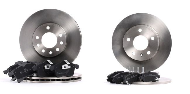 Bremsensatz, Scheibenbremse Ø: 264mm, 280mm, Bremsscheibendicke: 10mm, 25mm mit OEM-Nummer 917772
