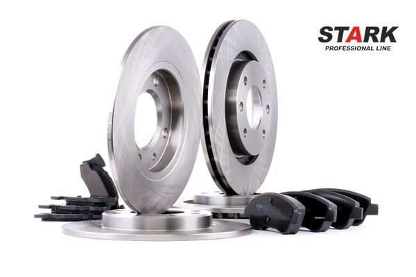 Bremsensatz, Scheibenbremse Ø: 266mm, Bremsscheibendicke: 22mm, 8mm mit OEM-Nummer 1691 15