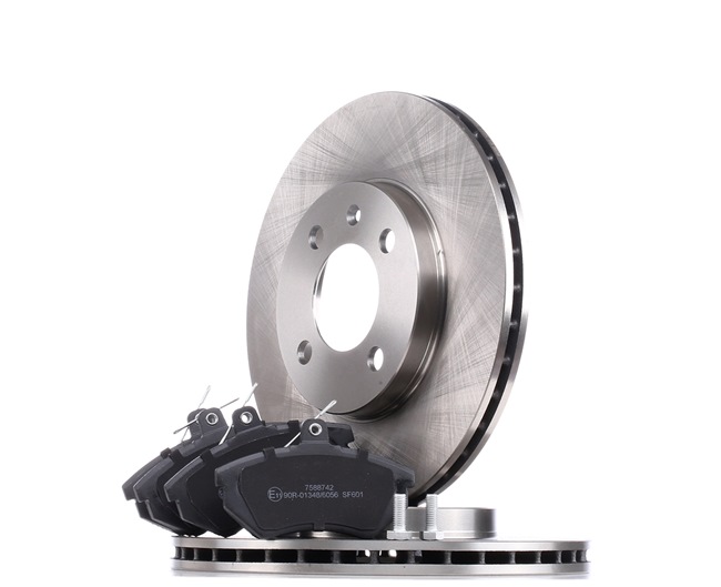 Bremsensatz, Scheibenbremse Ø: 255,8mm, Bremsscheibendicke: 20mm mit OEM-Nummer 357 615 301D