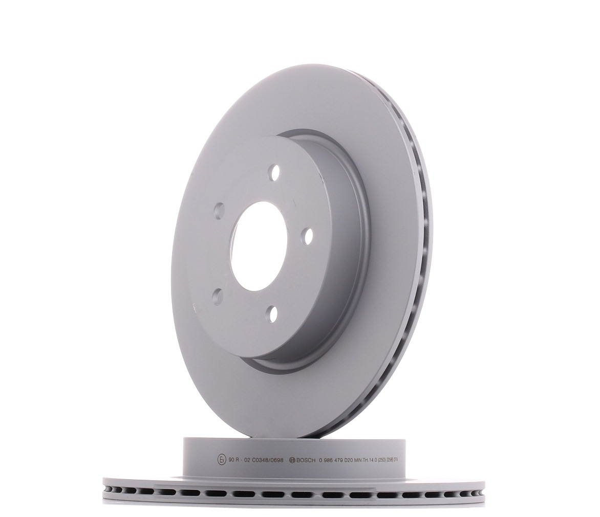 BOSCH Disques De Frein 0 986 479 D20 Frein à Disque,Disque de frein NISSAN,X-TRAIL T32,LEAF ZE1
