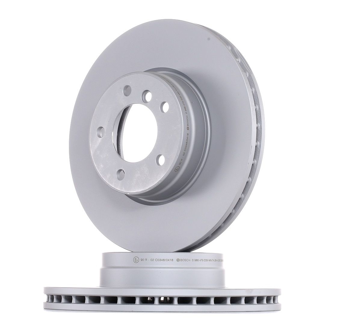 BOSCH Disques De Frein 0 986 479 D39 Frein à Disque,Disque de frein BMW,5 E60,5 Touring E61