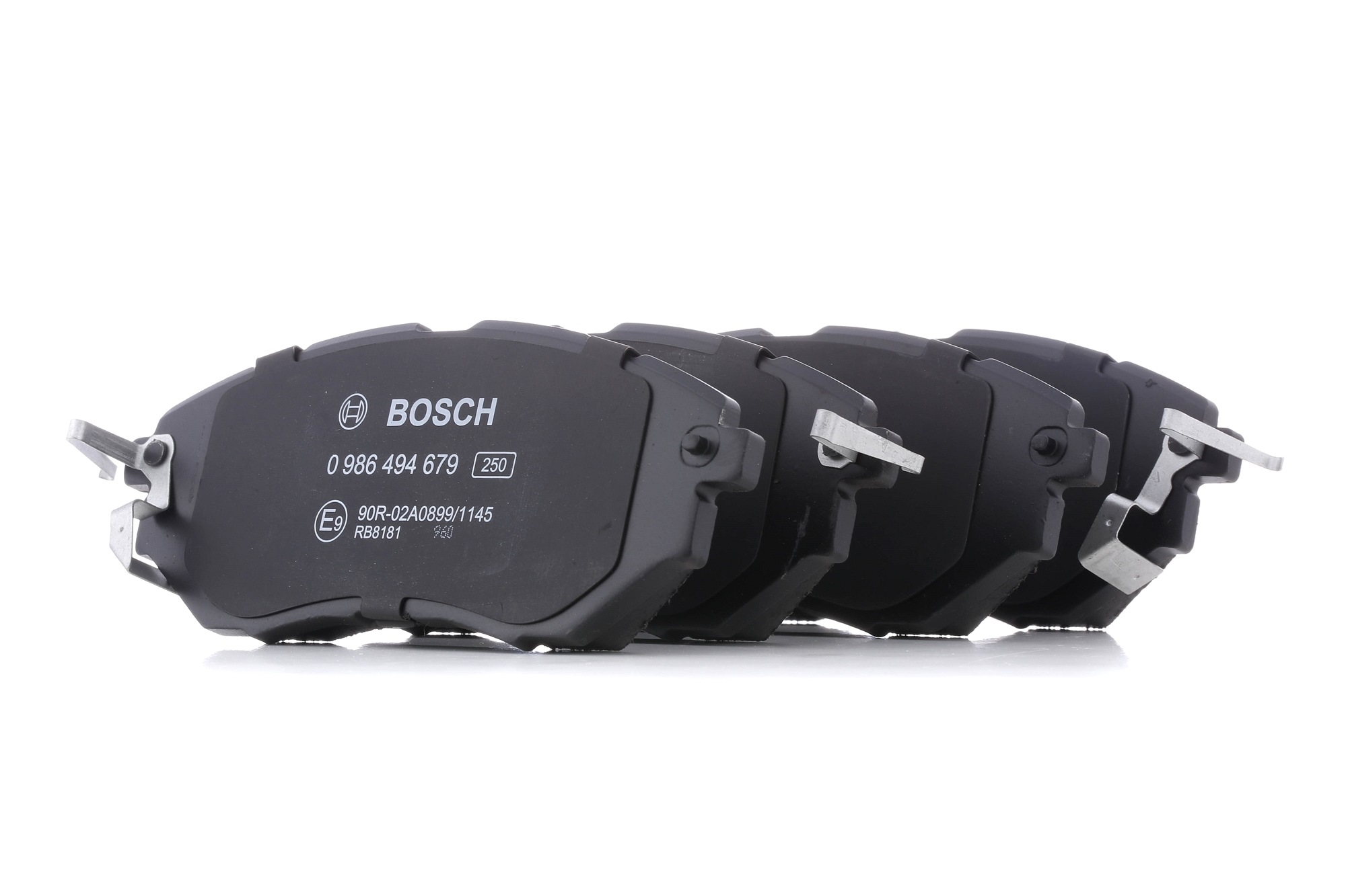 BOSCH Bremsbeläge 0 986 494 679 Bremsklötze,Scheibenbremsbelag SUBARU,FORESTER SH,LEGACY IV Station Wagon BL, BP, B13_,FORESTER SJ,OUTBACK BL, BP
